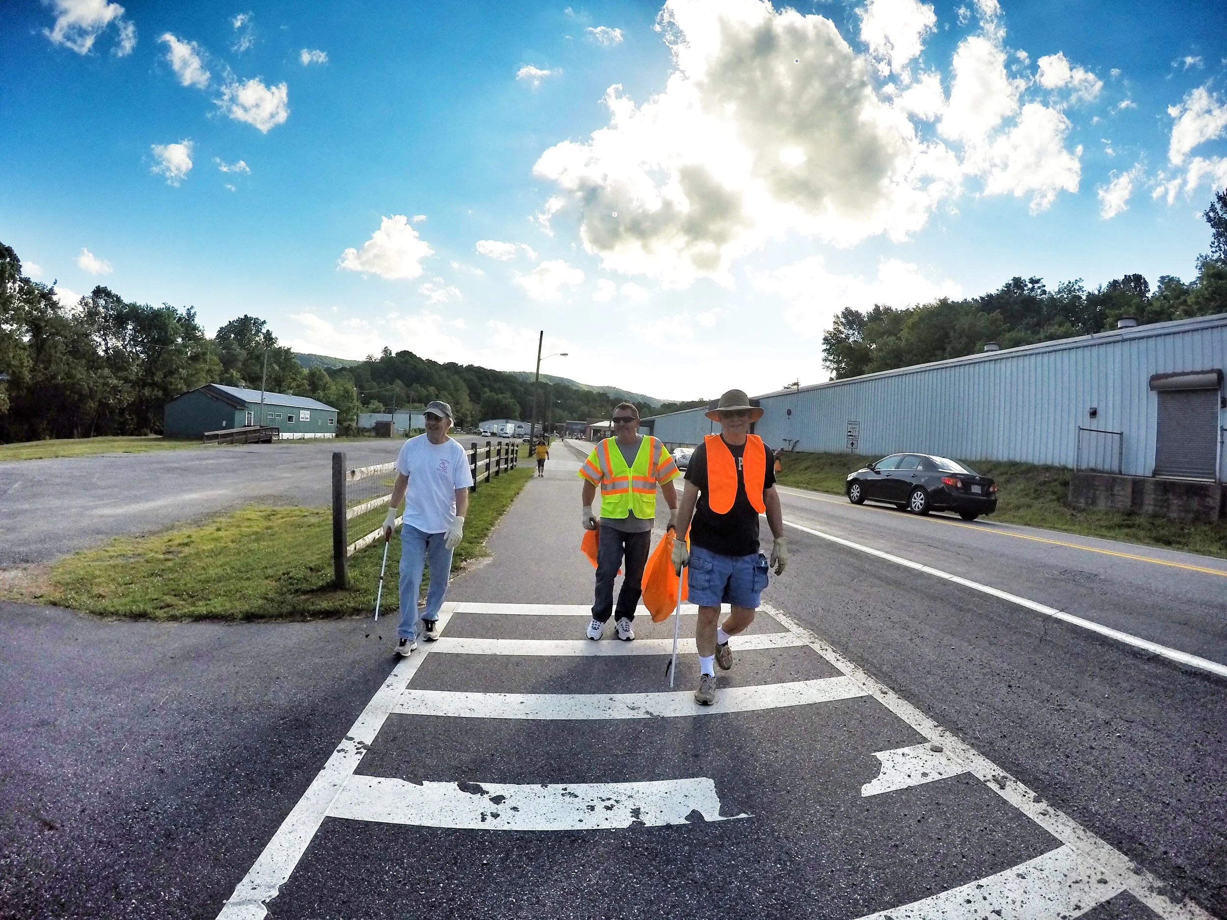 Club Service Project - Roadside Clean Up