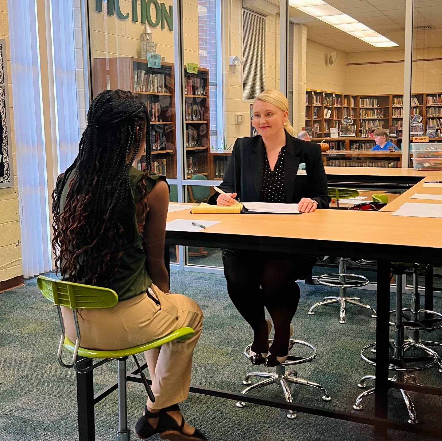 Mock Interview at High School