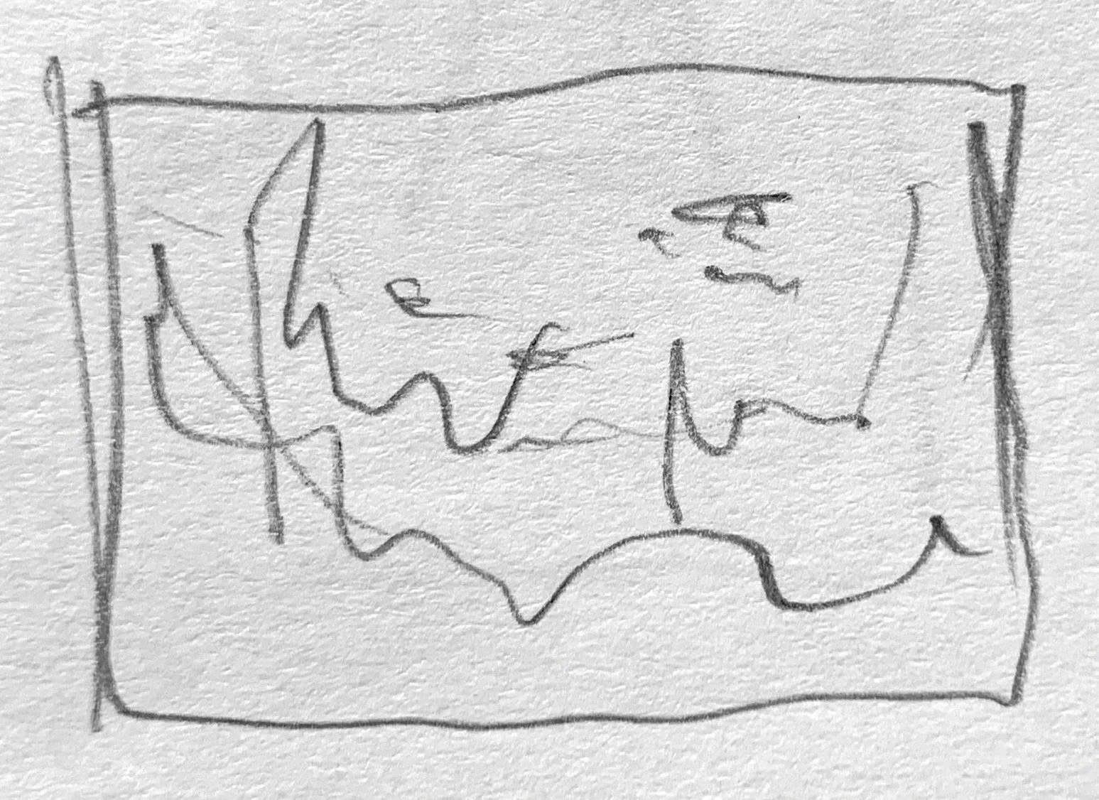   Wide angle nature shot.  