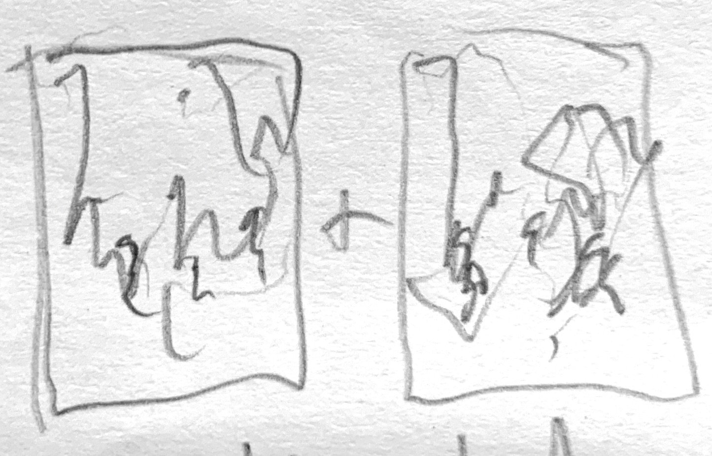   Paired nature shots.  