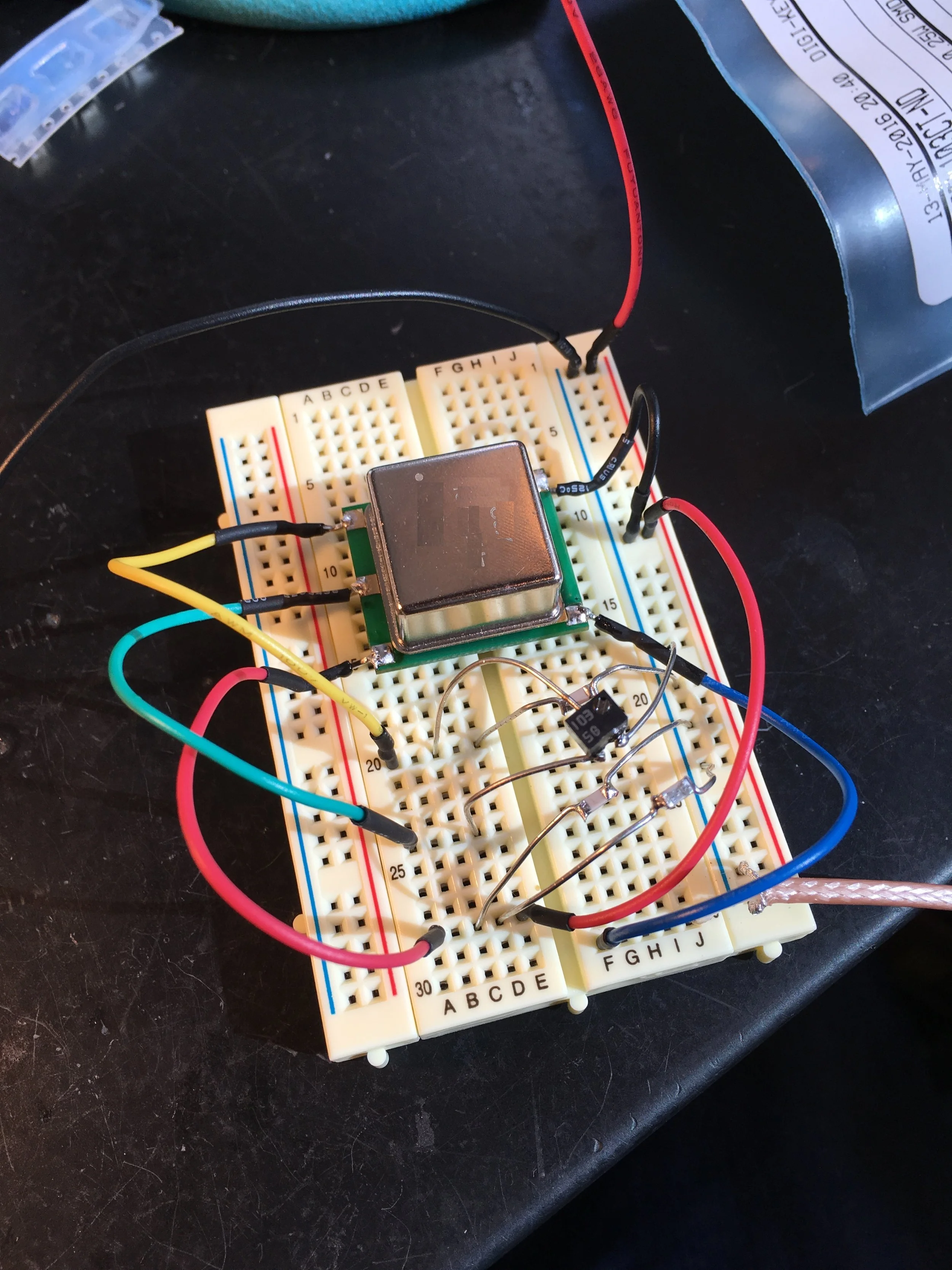  We found a more precise OCXO that needed to be tested.&nbsp; 