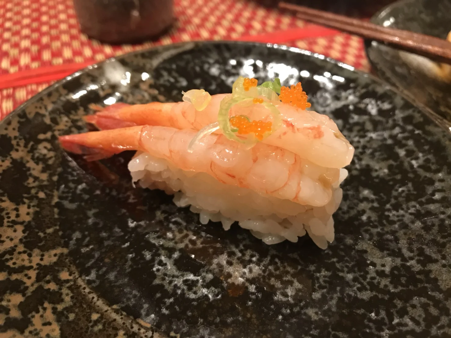 Amaebi (Baby) Nigiri