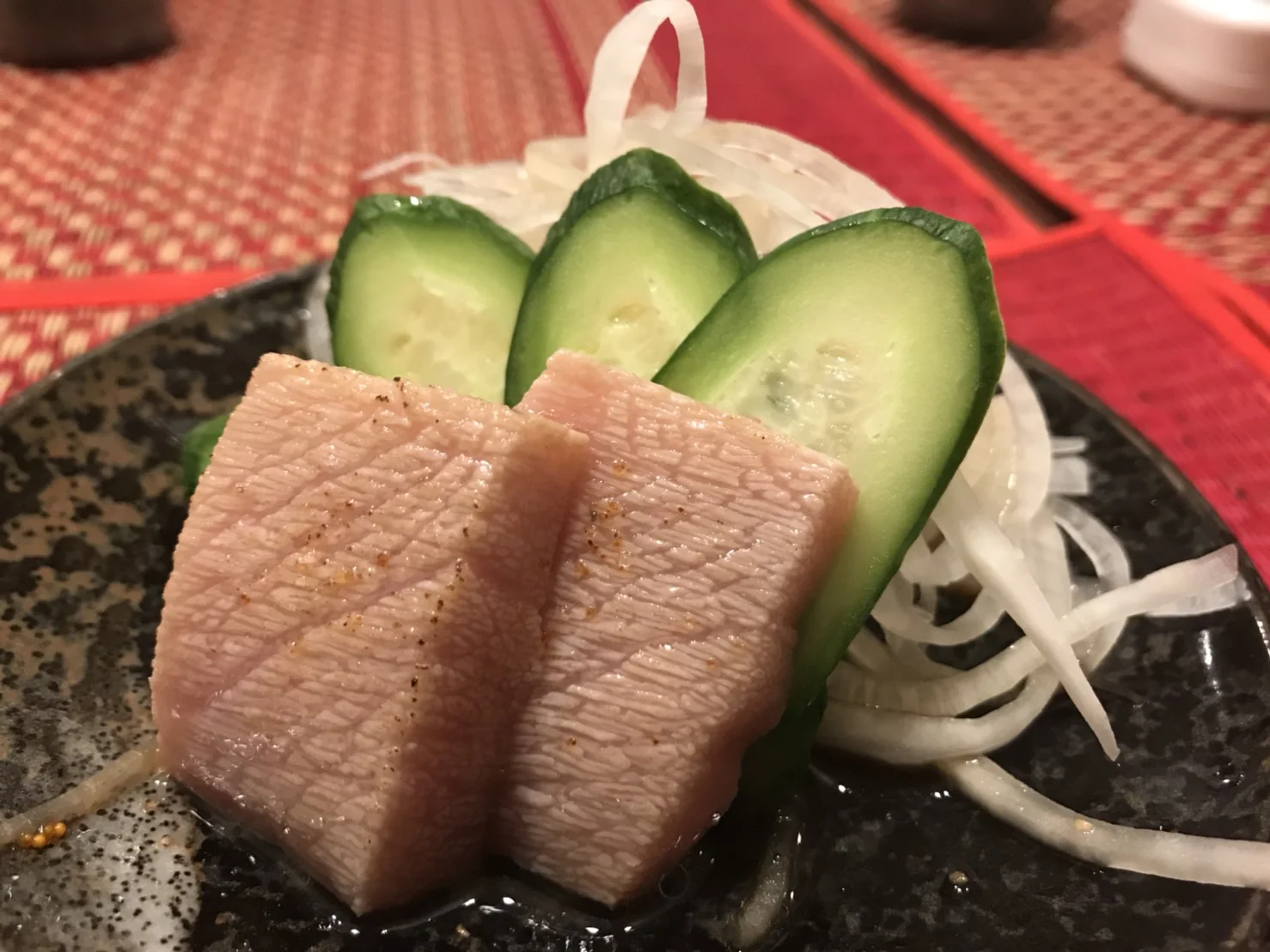 Seared O-Toro Sashimi