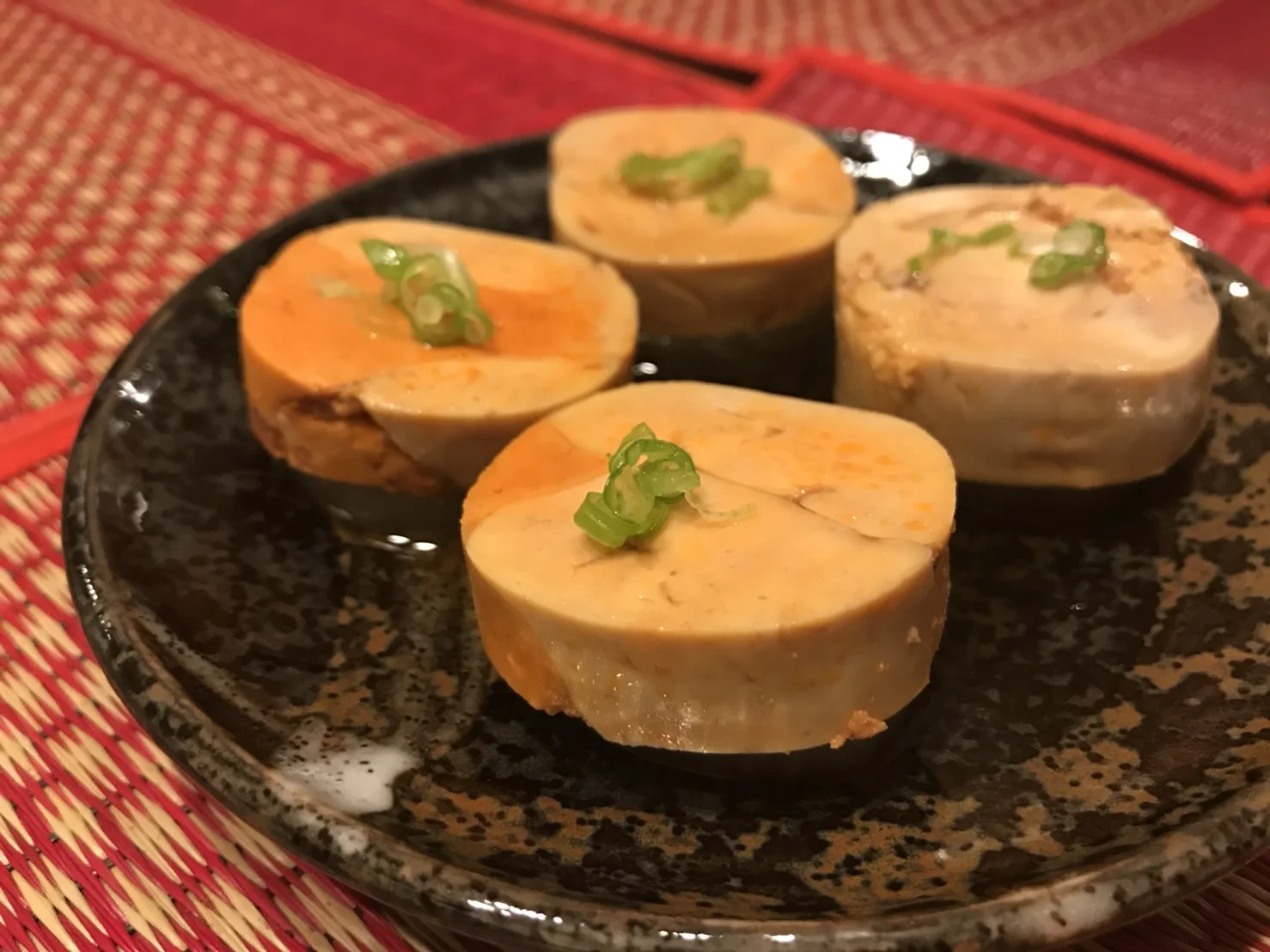 Ankimo with braised Daikon and Ponzu