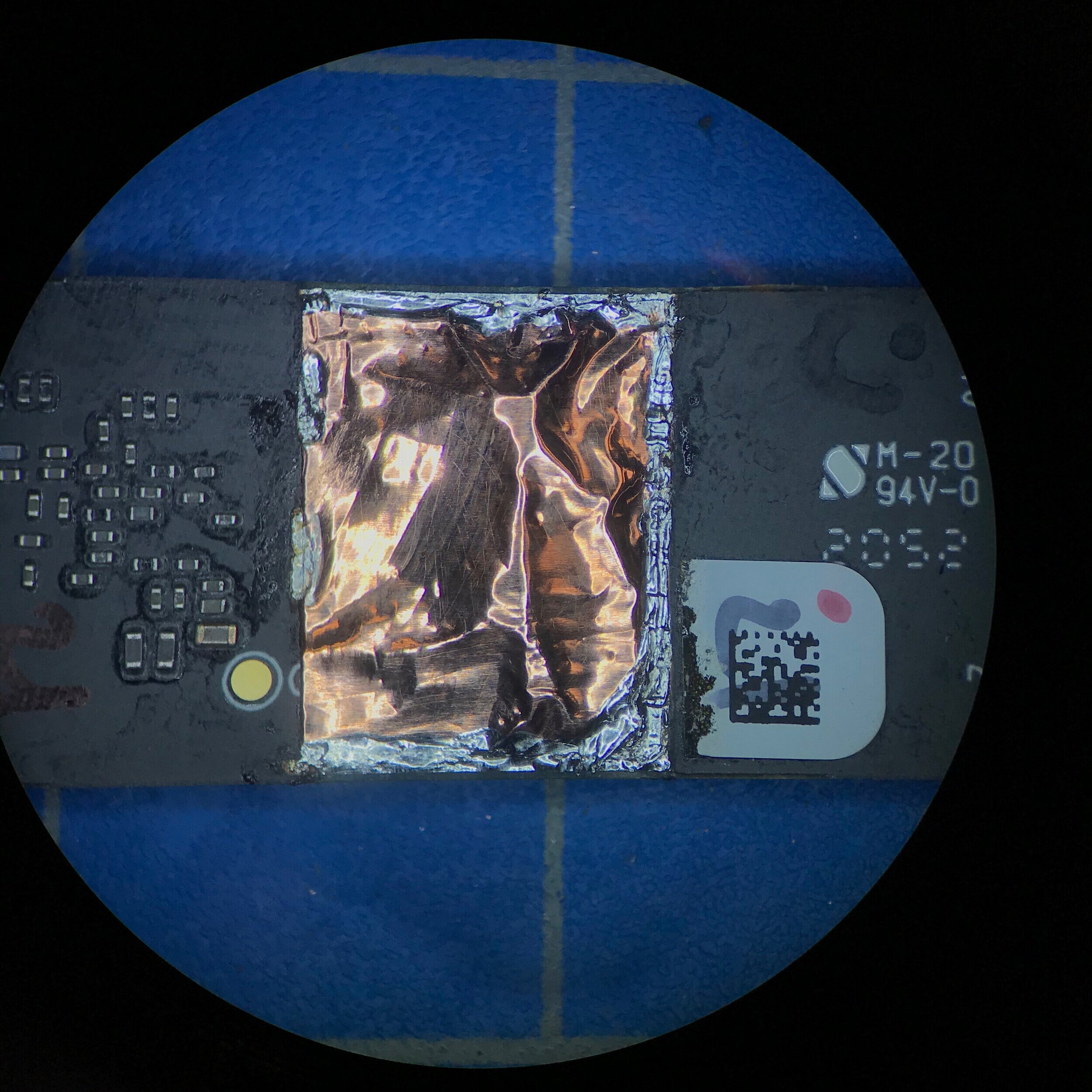 Completed RF shielding for testing