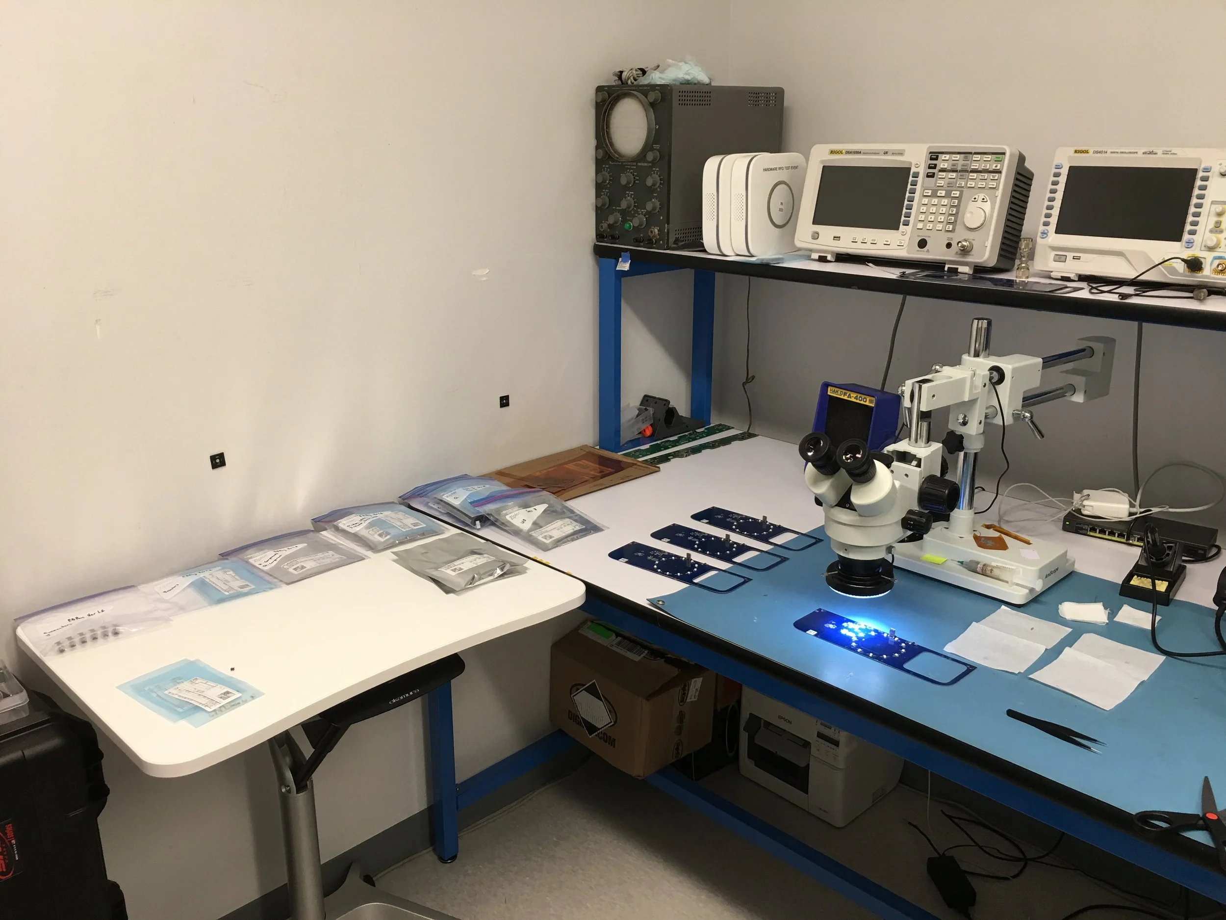  Full on assembly for POC to demo for event coordinators.  