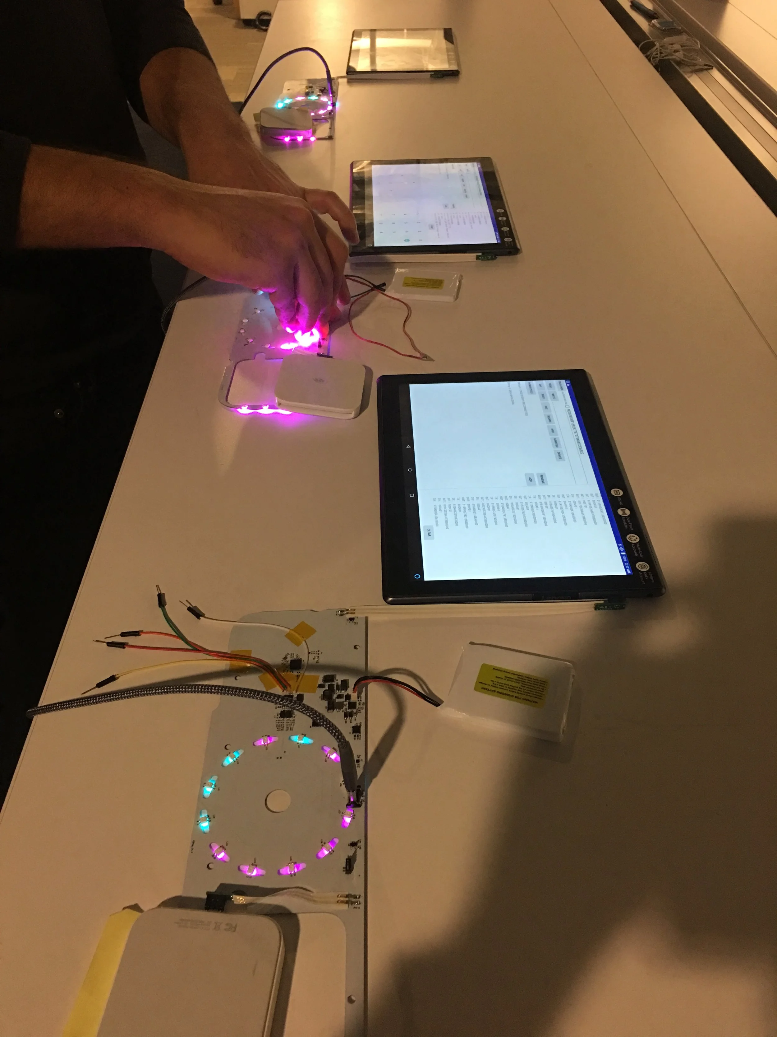  Testing with user interface.  