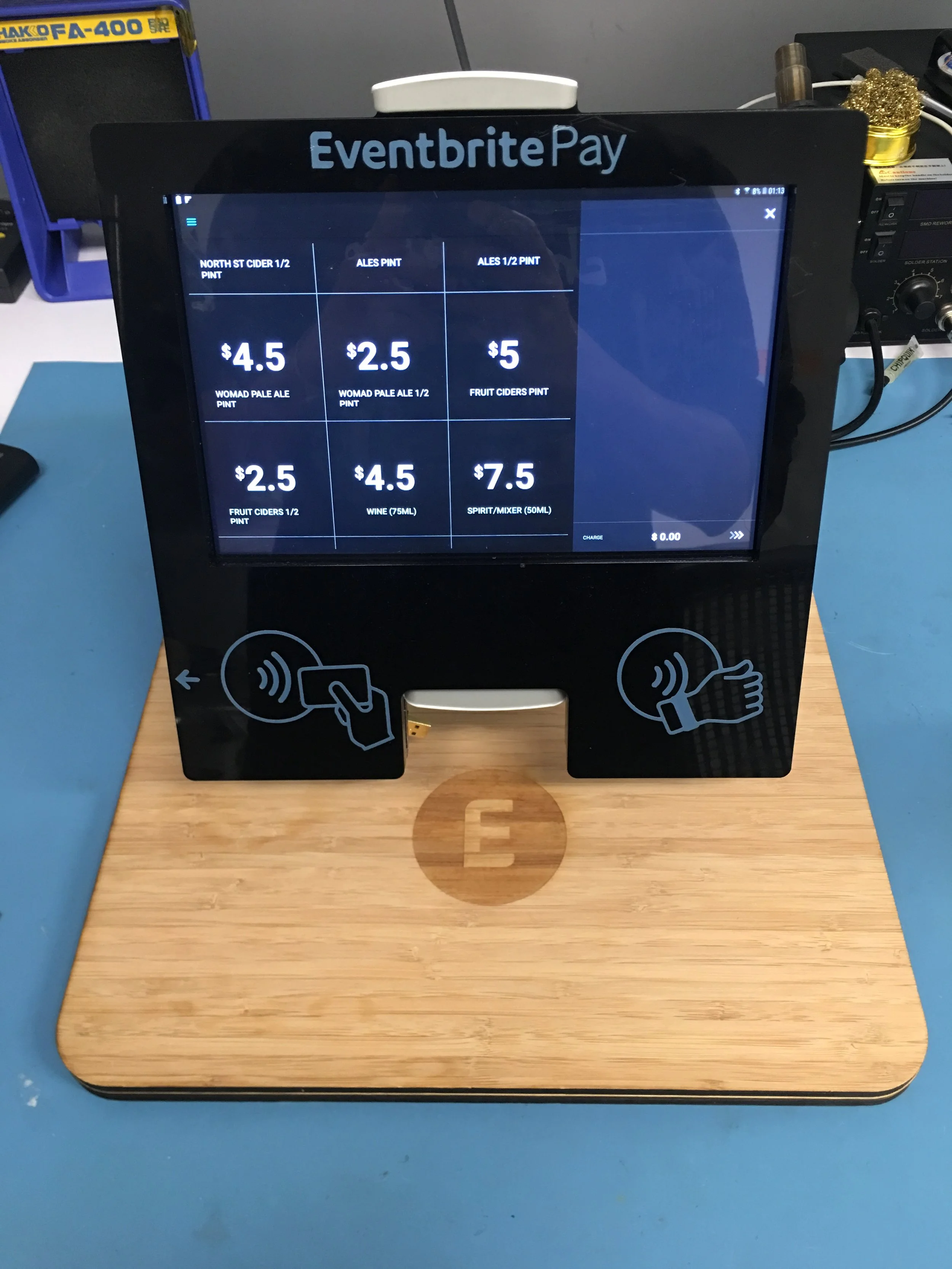  Testing design internally with EB employees 