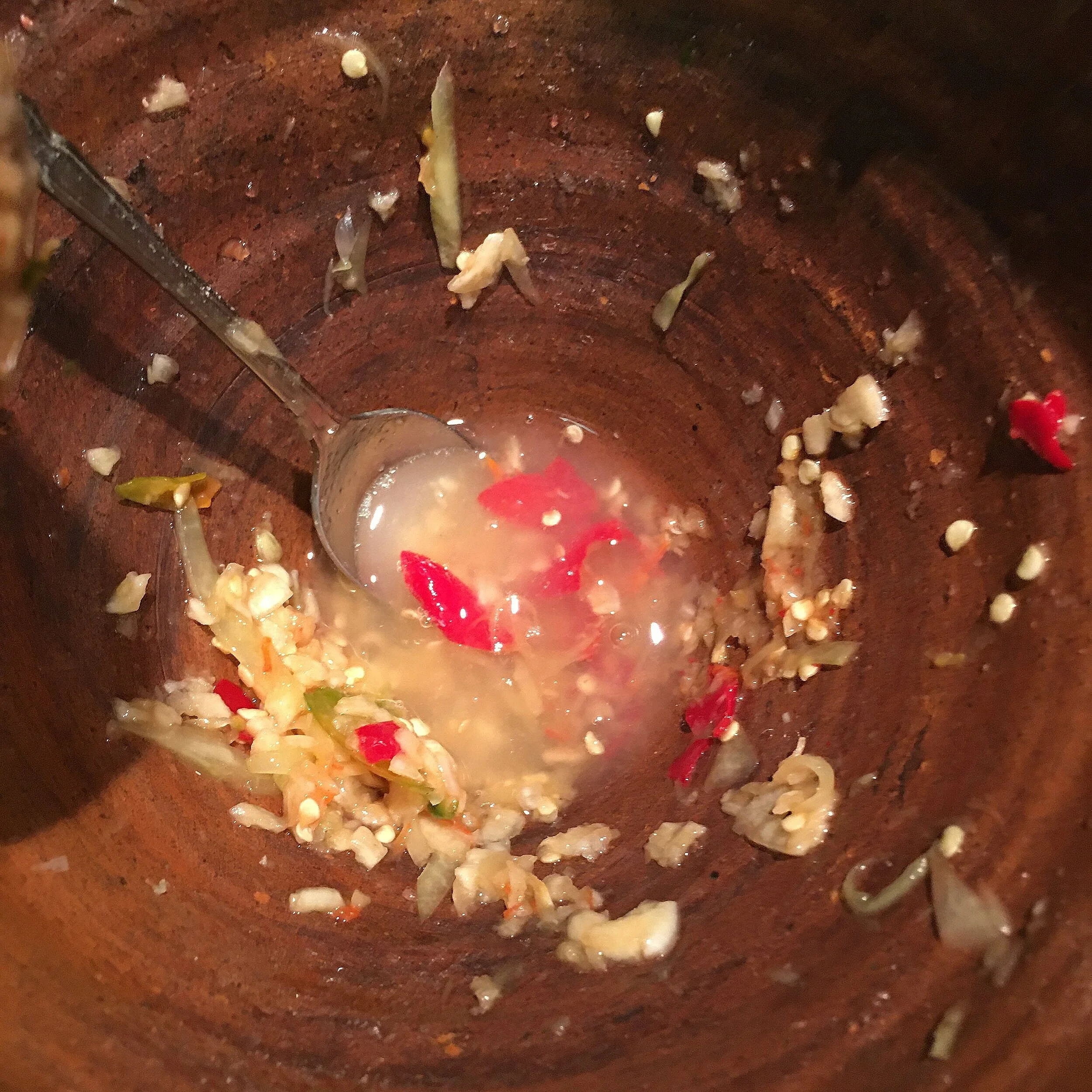 Add Lime Juice + Palm Sugar 