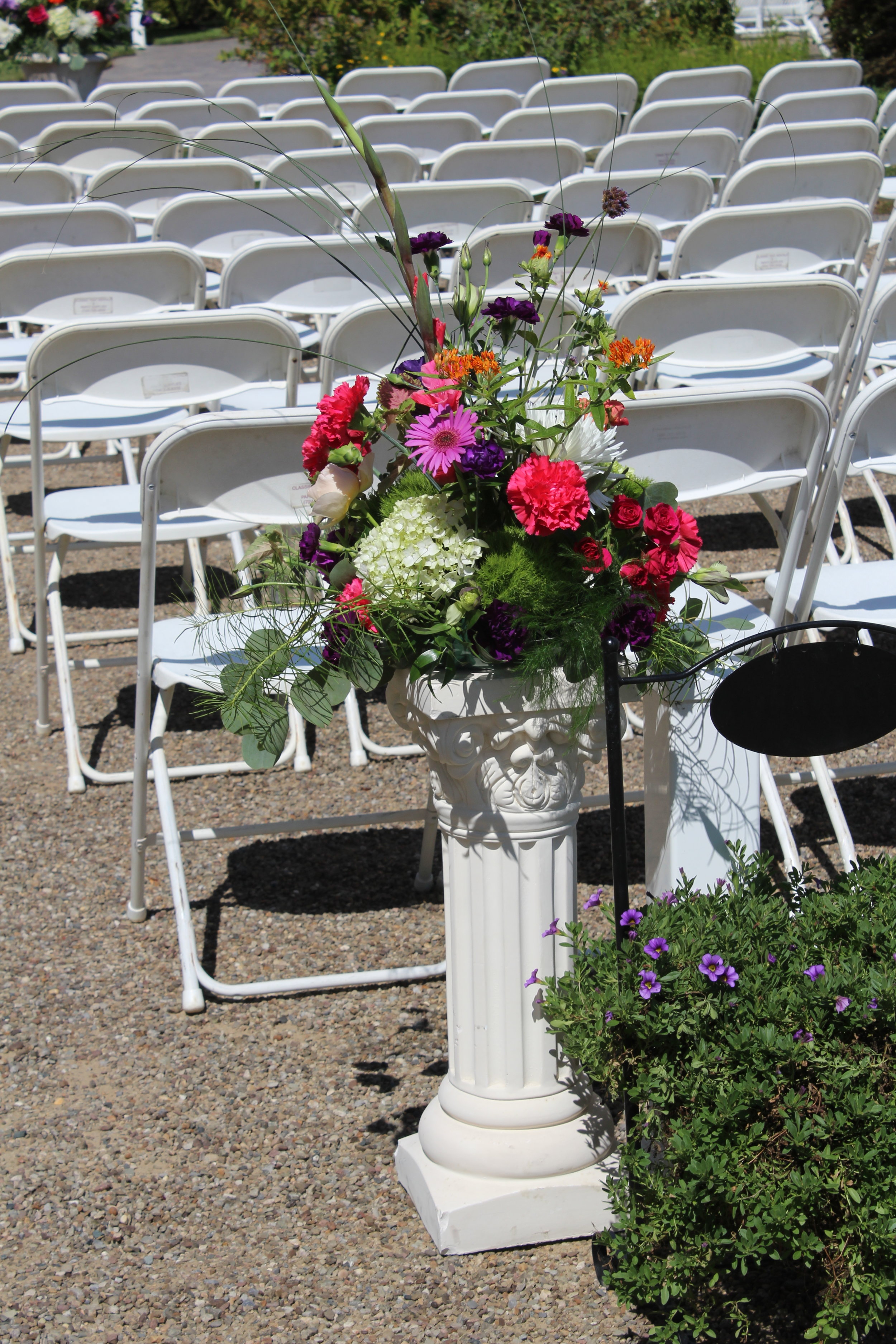 bloom brigade florist - wedding ceremony