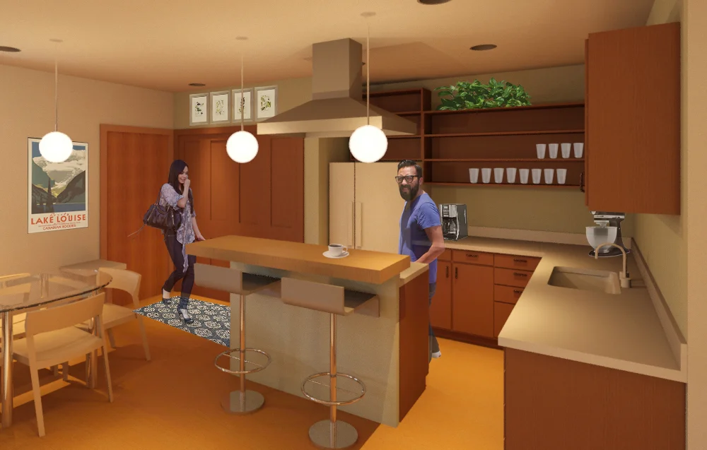 Apartment B, Kitchen
