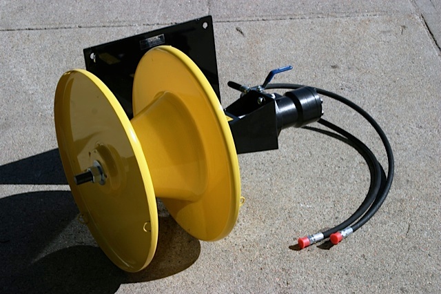 This is a great option for the customer that wants to mount the winder to something other than the usual tractor or standard power source that we normally see.