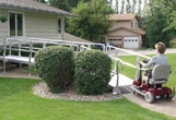 Optional handrail designs available upon request.