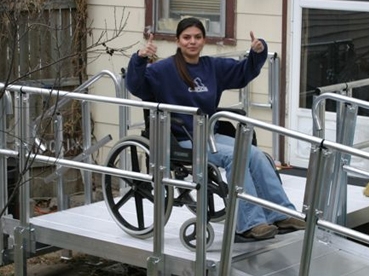 In just 4 hours, This person was able to access her home in and out, thanks to 3 men who volunteered to help her.