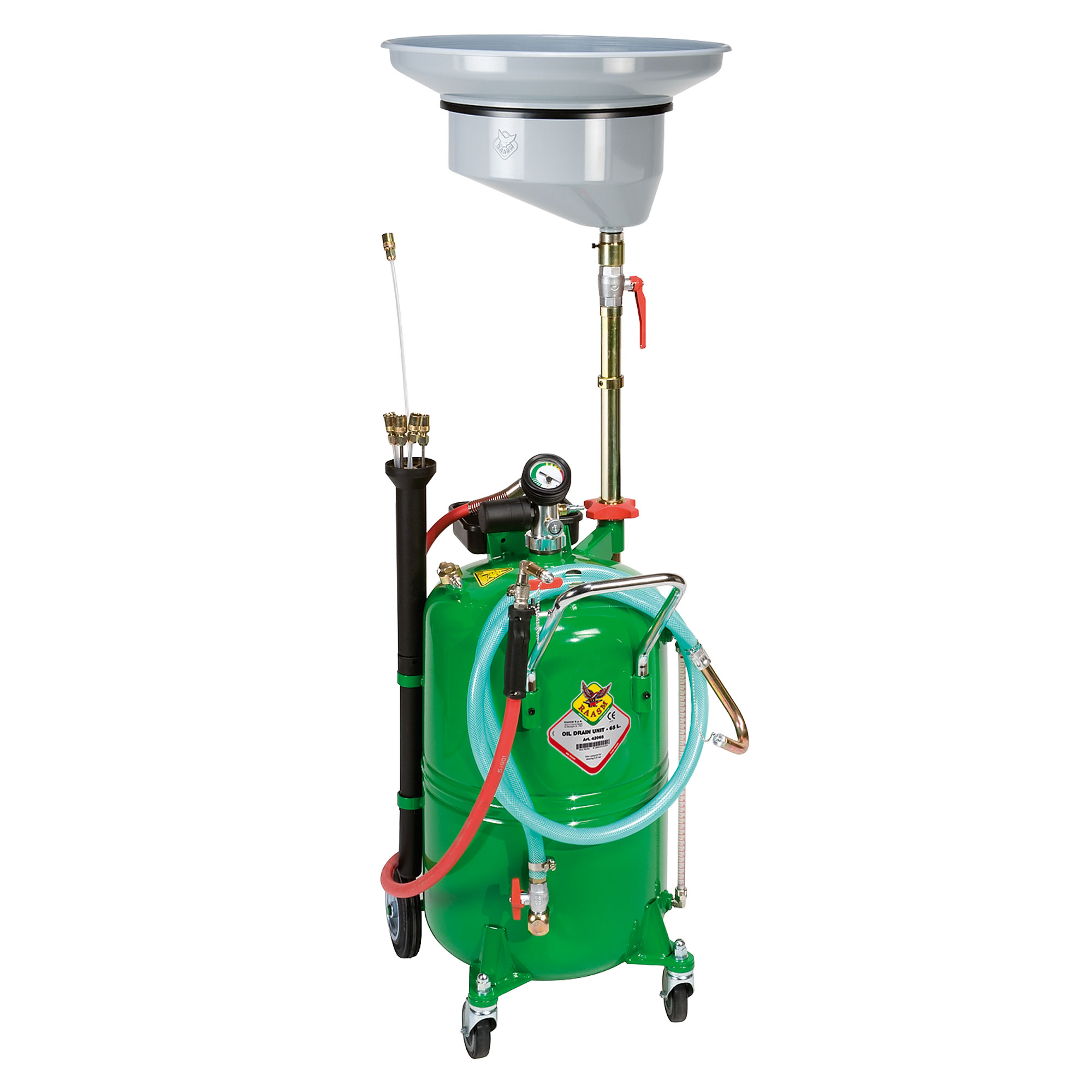 44090 - 90L Mobile Combination Oil Evacuator/Drainer