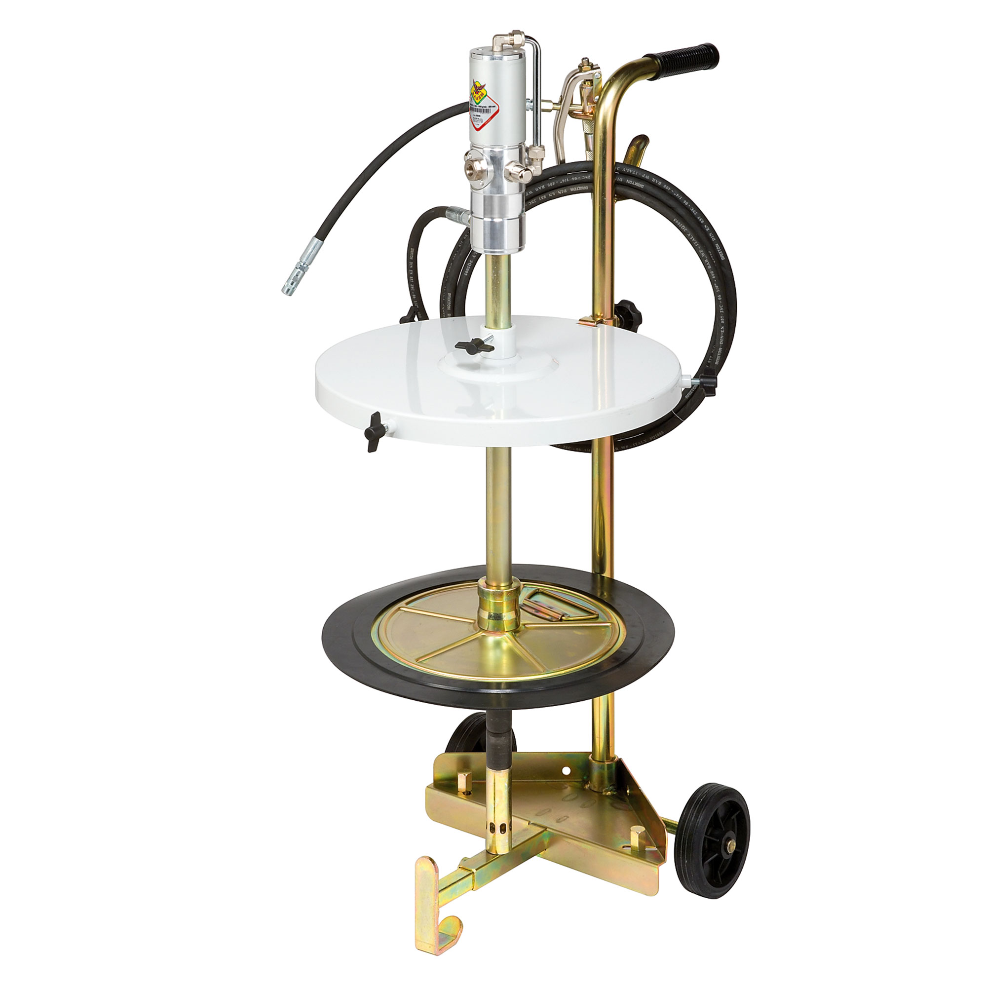 64041 - Portable, Air Operated Grease Pump Trolley Kit for 60kg Drums