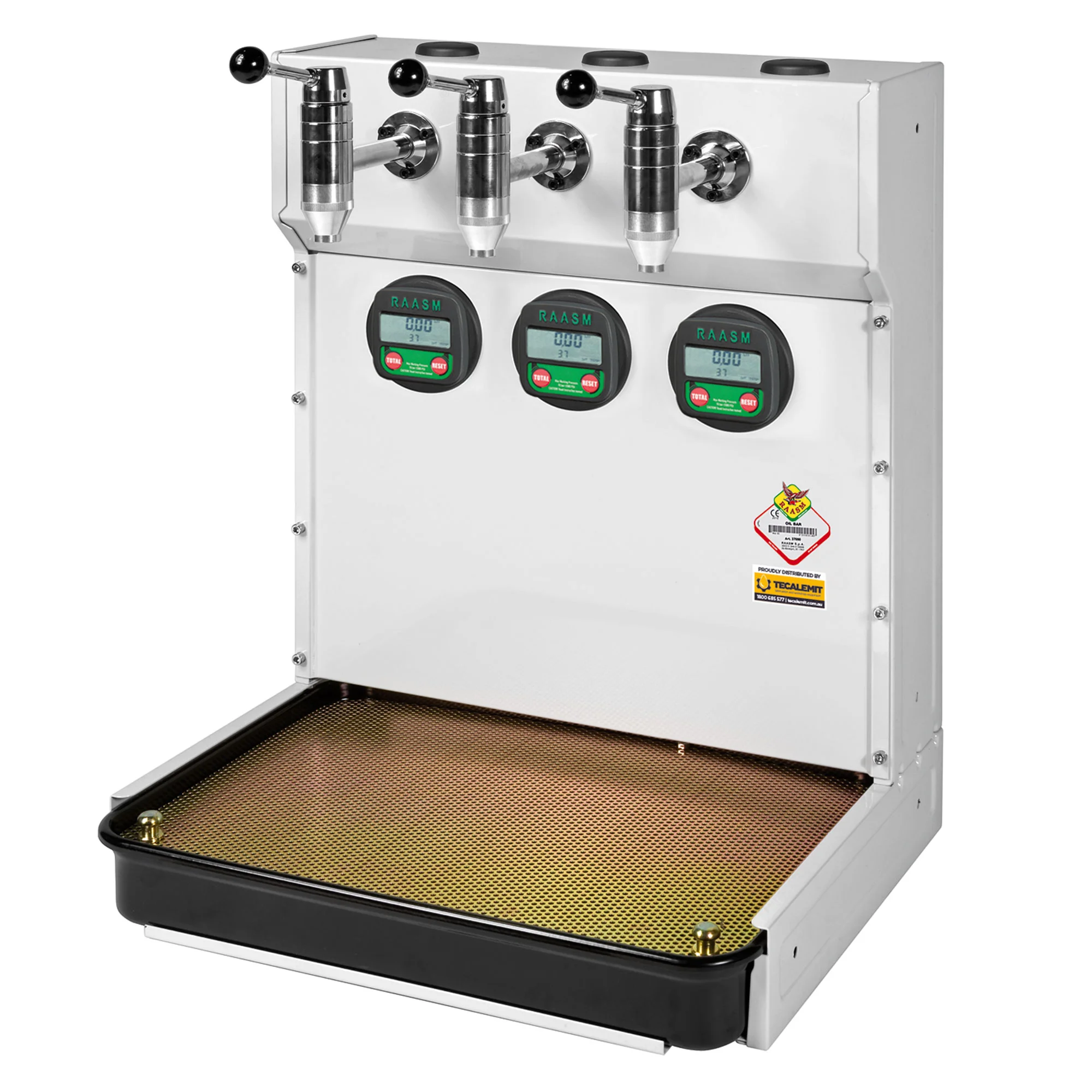 37686 - Triple Tap Oil Bar With Meters
