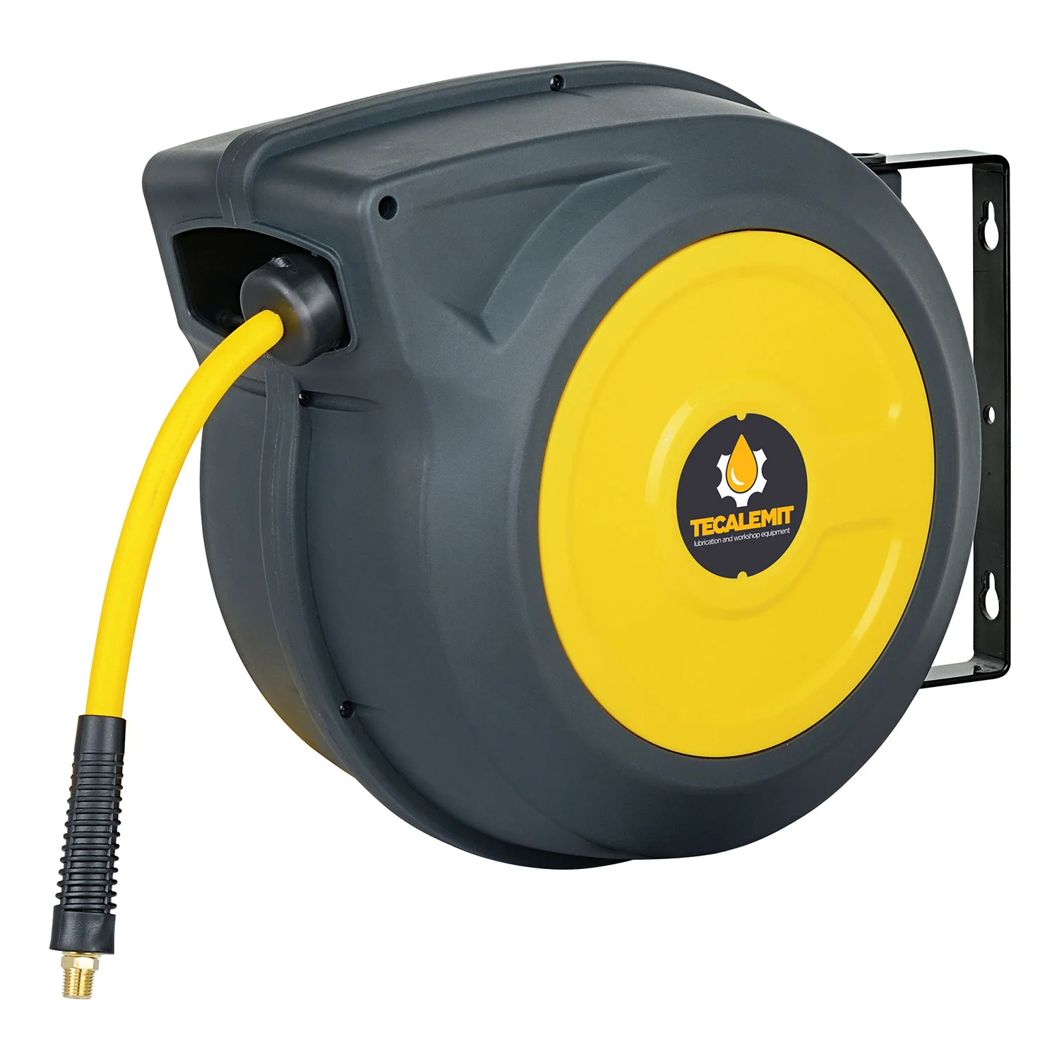 TECAW1215 - 15m x 1/2” Enclosed Air & Water Hose Reel