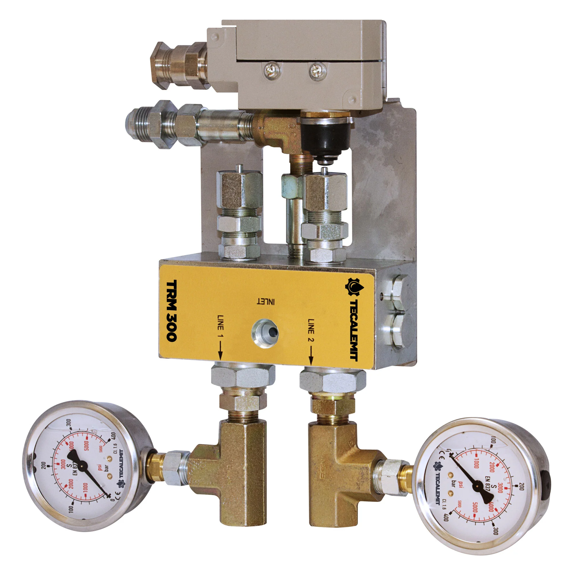 TRM300A - Mechanical Dual Line Grease Reversing Valve