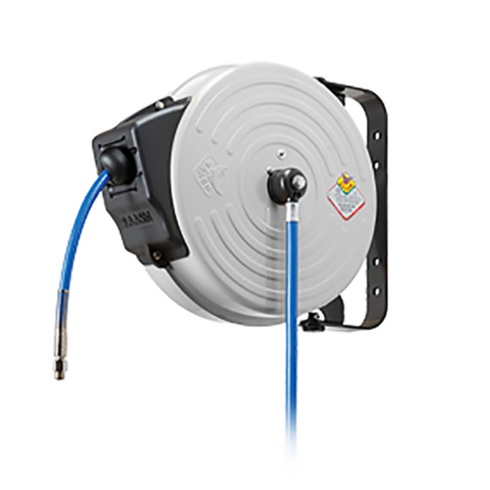 93108.106 300 Series, 15m x 3/8" Enclosed Air & Water Hose Reel — Tecalemit Australia