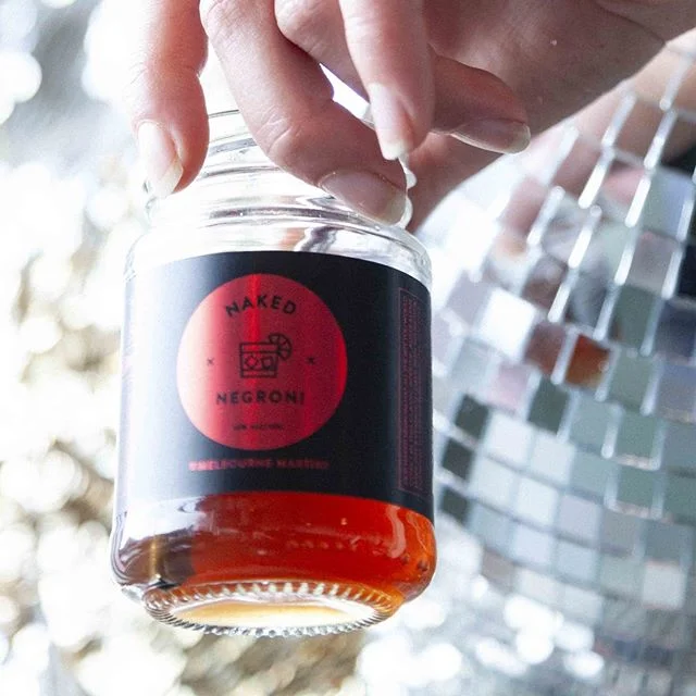 Don't be bitter. ☆ Be better. ☆ Zest appeal feat. Naked Negroni. #MelbourneMartini 🍊
