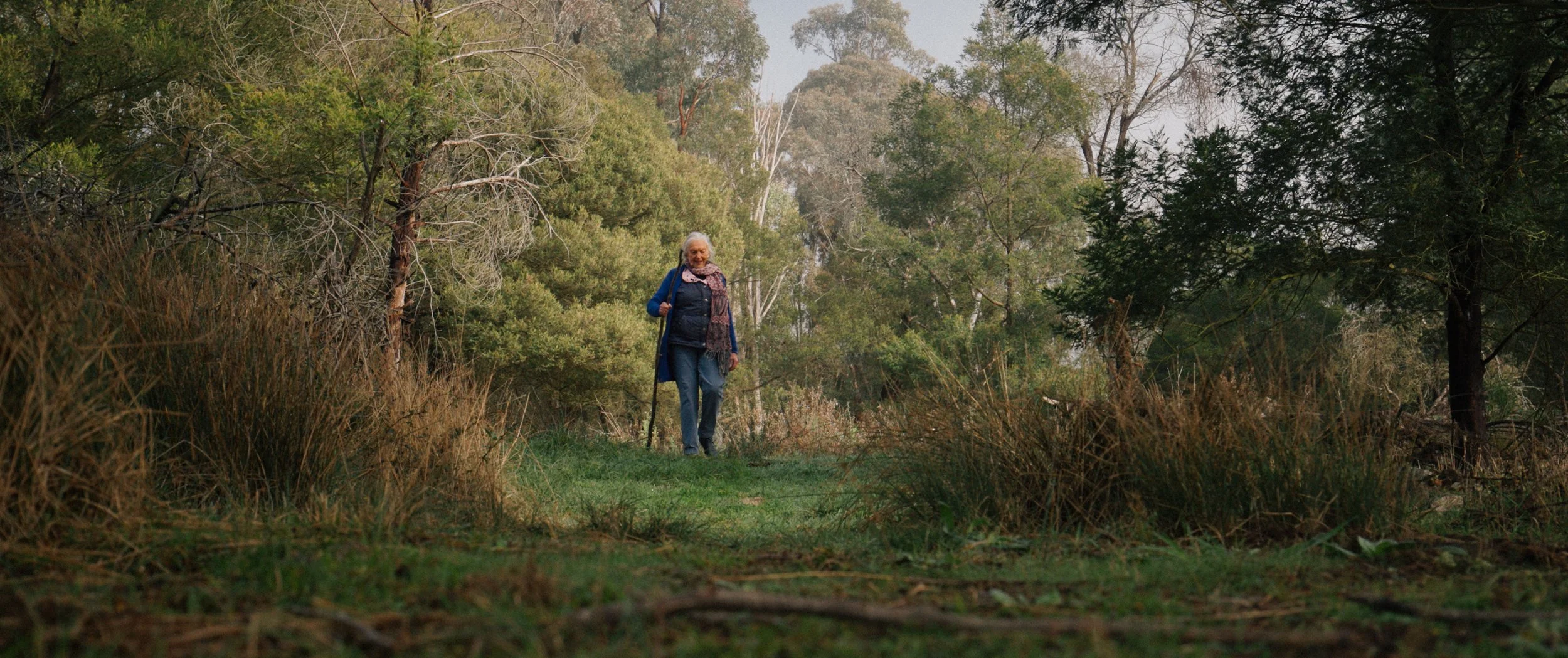 Elizabeth walking
