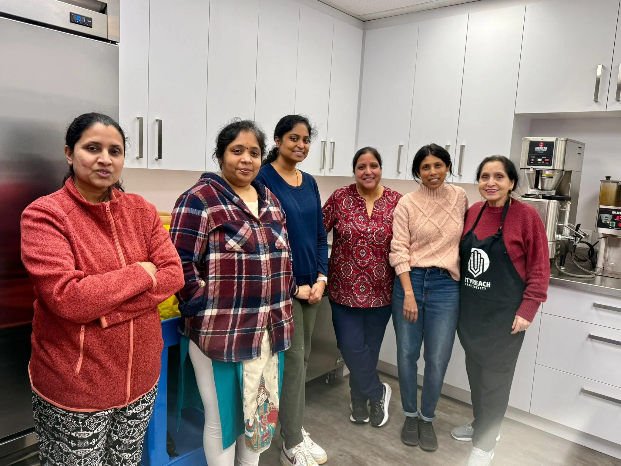 In February 2026, YLSBC youths and parent mentors were in the kitchen to help prepare the hot meals.