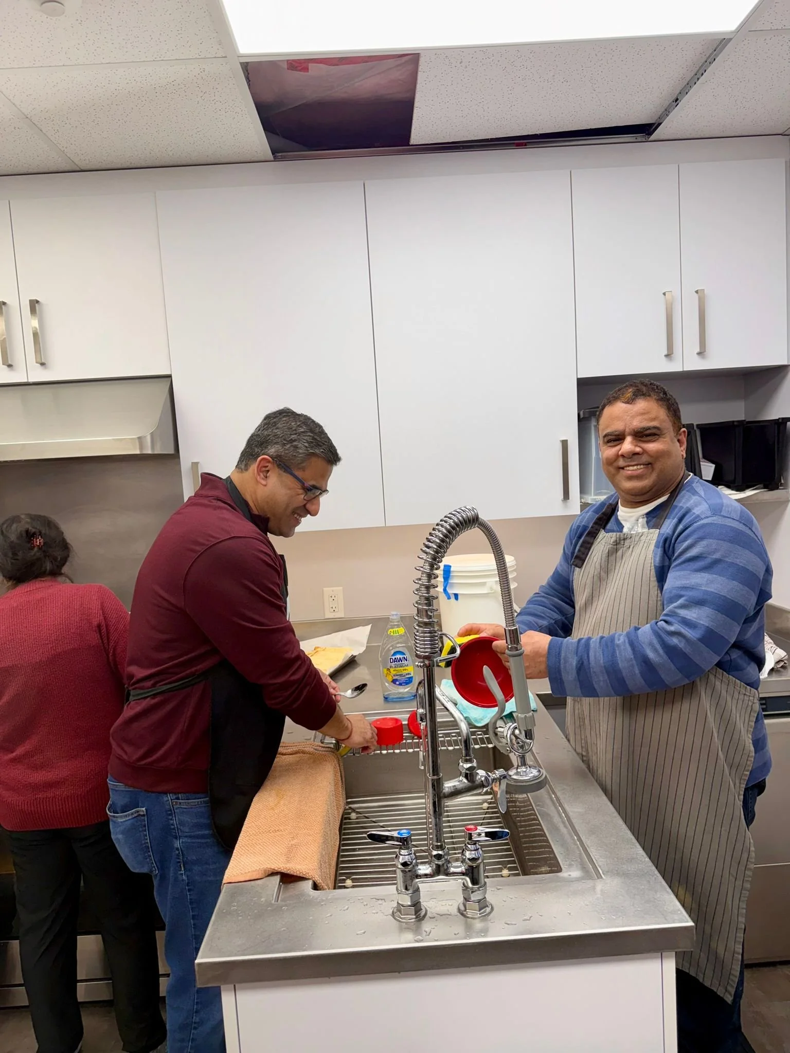 In February 2026, YLSBC youths and parent mentors were in the kitchen to help prepare the hot meals.