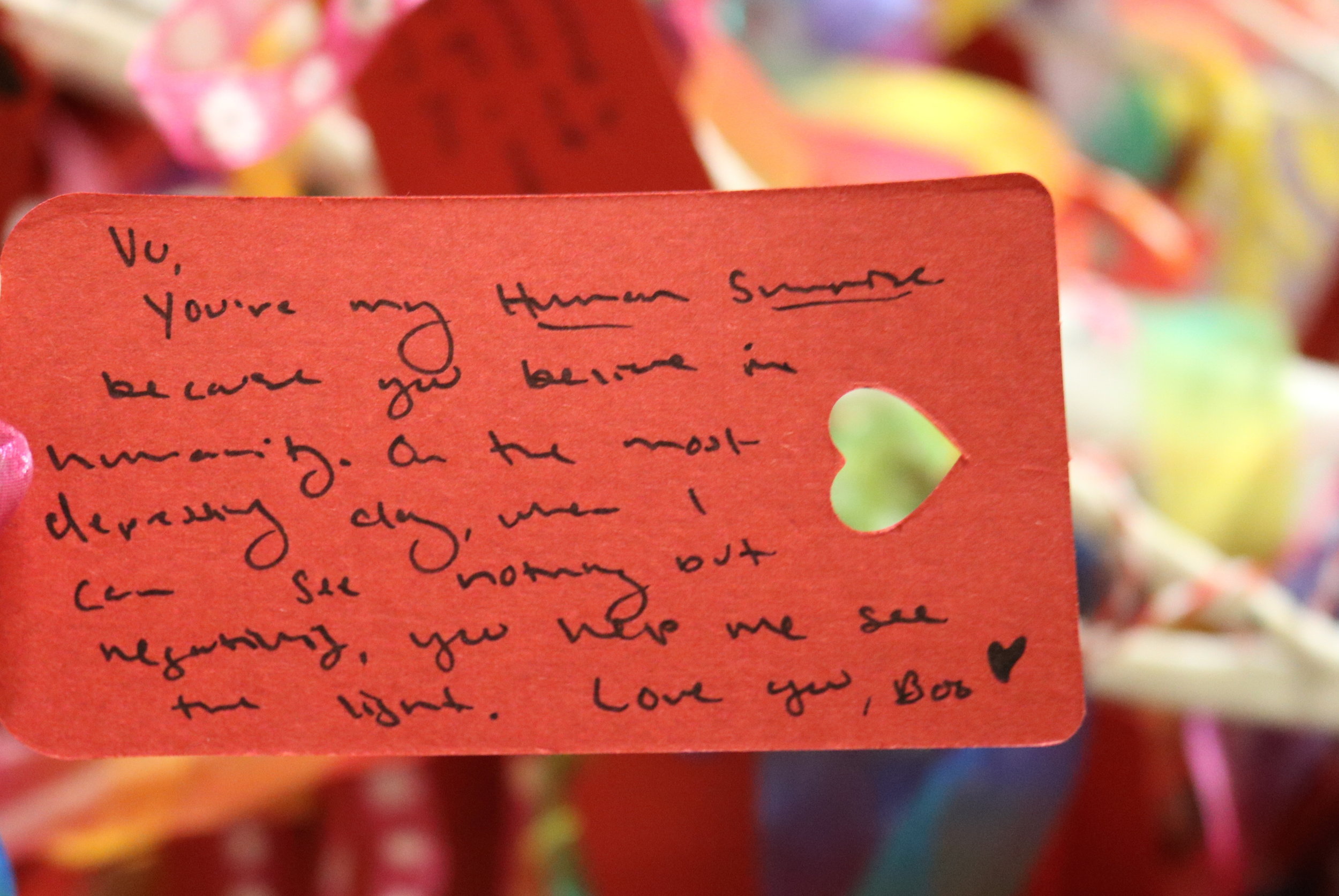    You’re my Human Sunrise because you believe in humanity. On the most depressing day, when I can see nothing but negativity, you help me see the light.   