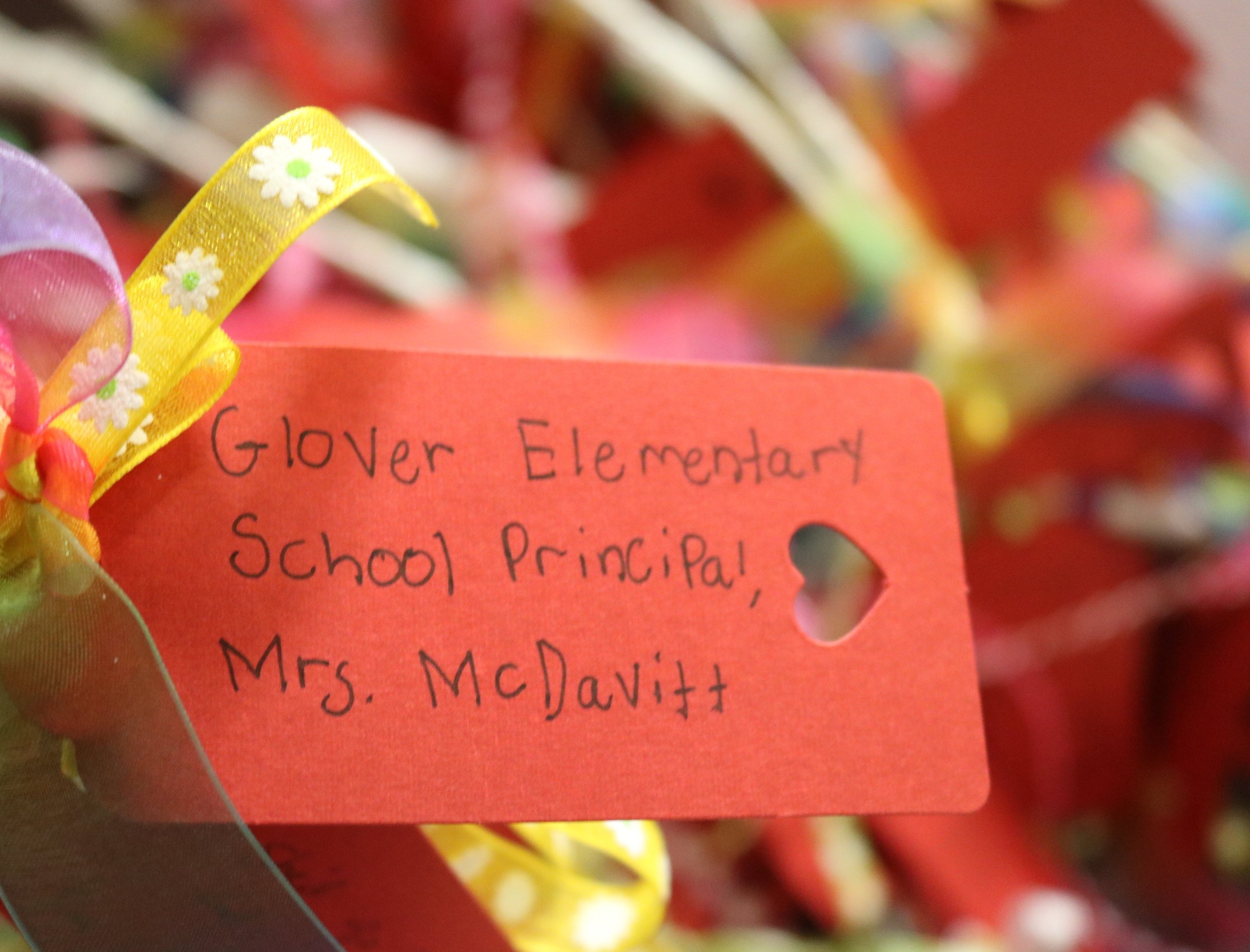    Glover Elementary School Principal, Mrs. McDavitt   