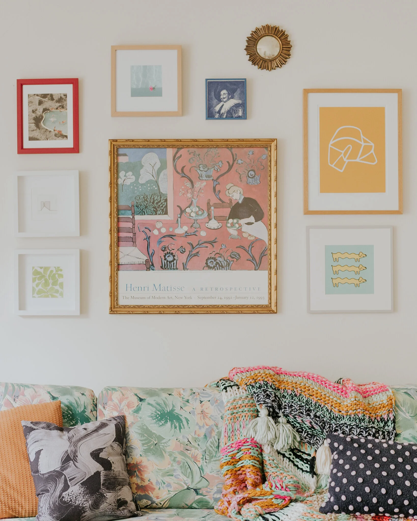 How to Display A One-Color Screen Print