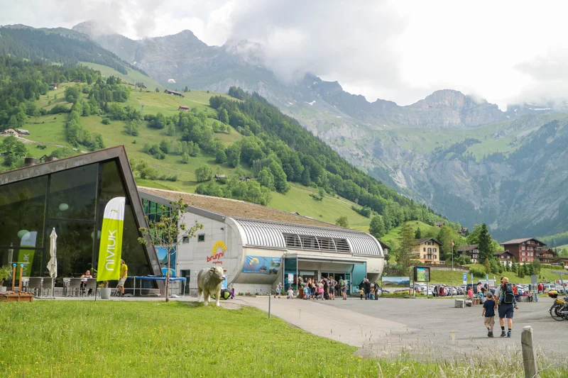 Brunni was a short stroll away, or wait for the free local resort bus.