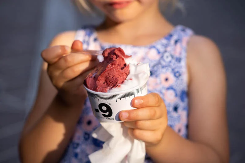 Lugano means eating lots of Gelato!!