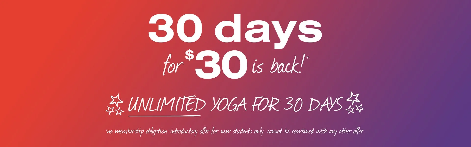  Thirty Days Sale Social Media Image for Authentic Yoga Life 