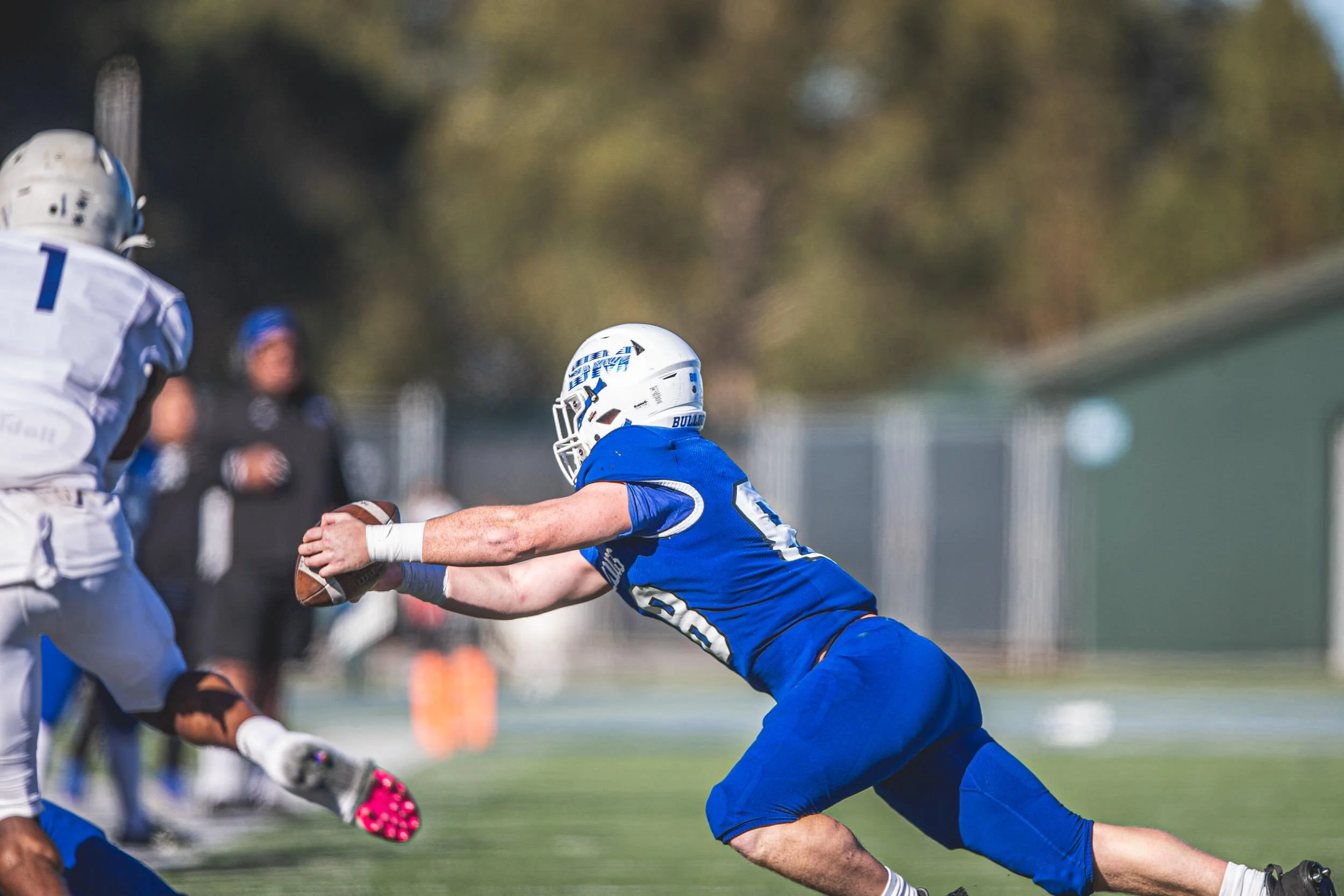 Playoffs, MJC@CSM, 2022.11.26q3, drive at 13:36, CSM 10-03rd and 4 at MODESTO31CSM#10 Richie Watts pass complete to CSM#88 Brendan Doyle for 7 yards to the MODESTO24.