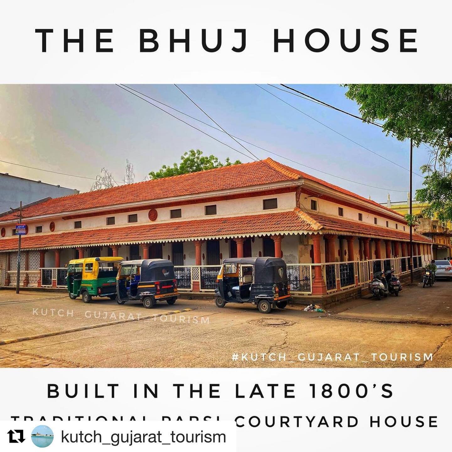 Thank you @kutch_gujarat_tourism for taking and sharing this very nice picture of our house! ☺️

#Repost @kutch_gujarat_tourism with @get_repost
・・・
THE BHUJ HOUSE, BHUJ, KUTCH.🏘🏰🏯🏜🏞🌲❤️

About:- The Bhuj House is a traditional Parsi courtyard h
