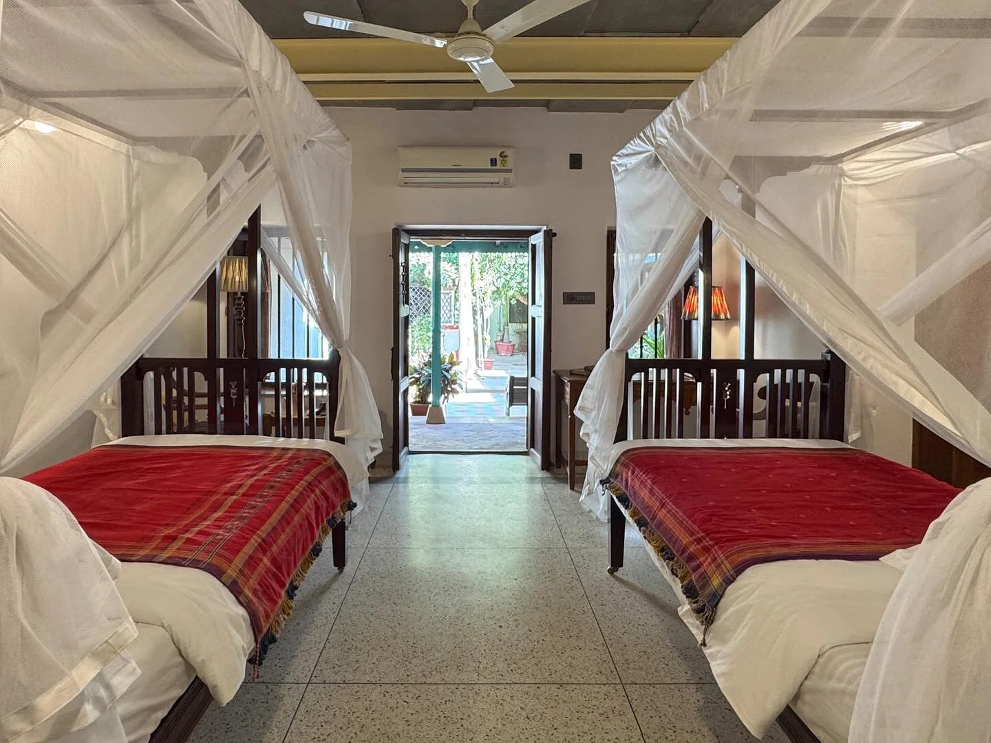 We are delighted to introduce our newly renovated room, Bapaiji&rsquo;s. This room was home to Bapaiji and Mota Papa - &lsquo;grandmother&rsquo; and &lsquo;grandfather&rsquo; in Parsi Gujarati - from their marriage in 1905. After Mota Papa's passing 