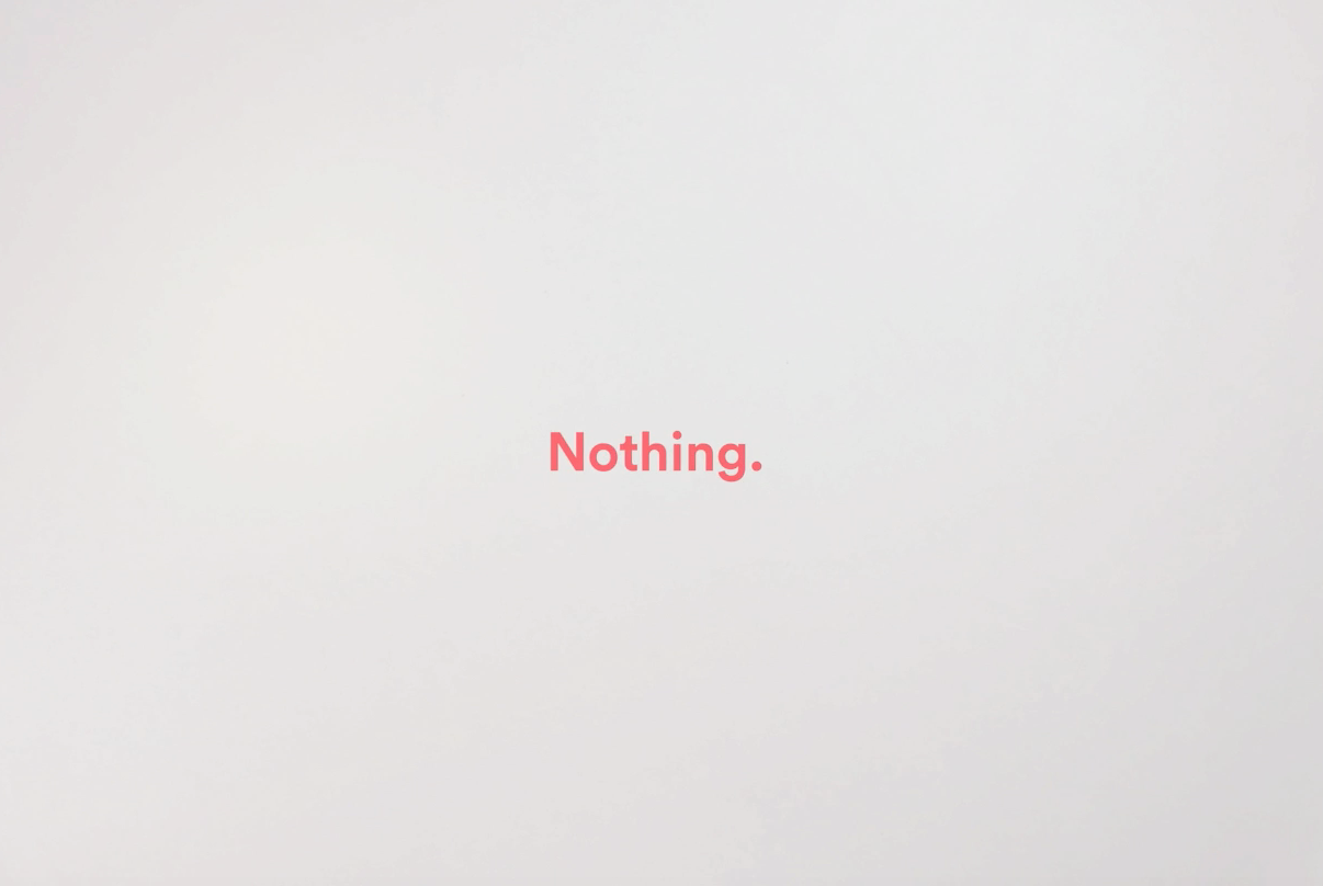 Solace - Nothing - Cinema Ad