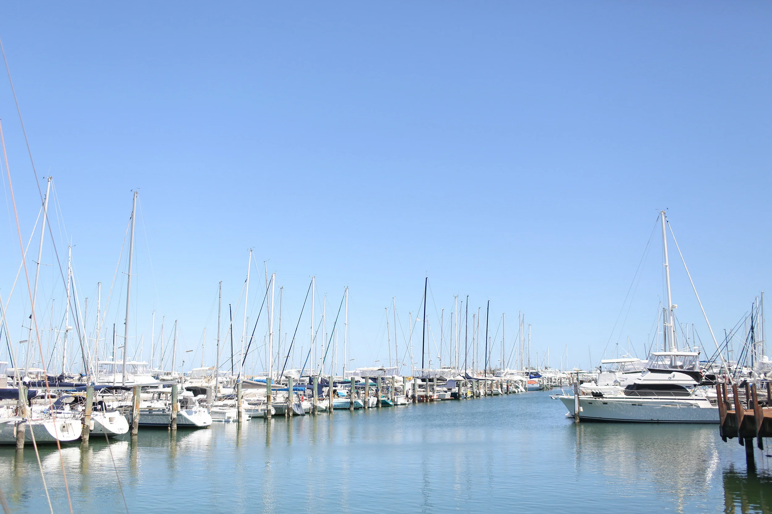 The Fremantle Sailing Club waterfront where Fremantle Shipwrights is based