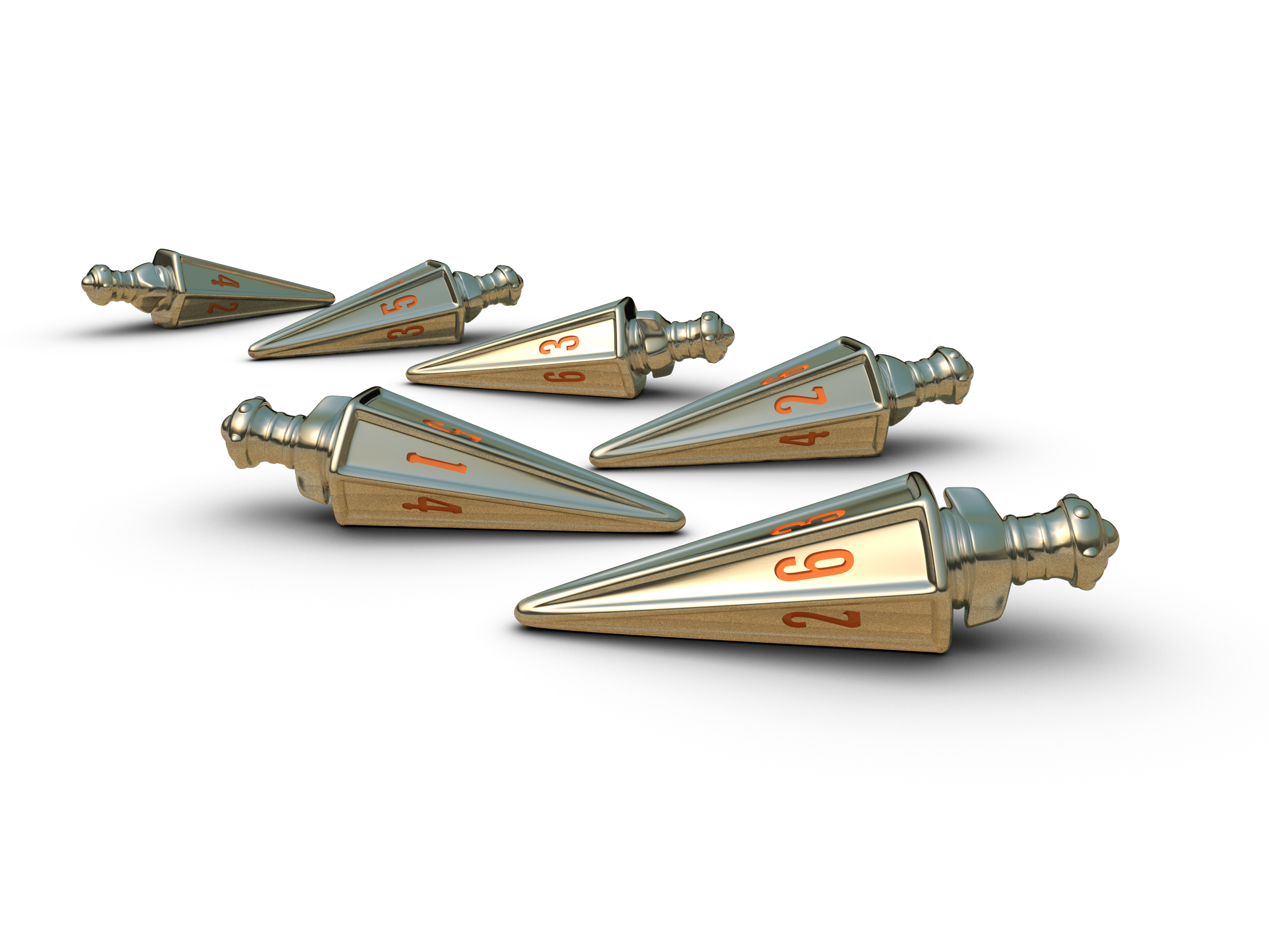 Chrome swords, cool idea