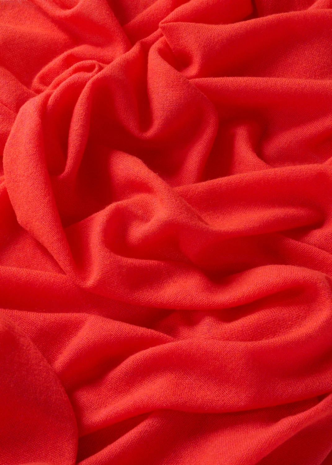 Lois Avery cashmere scarf in bright orange