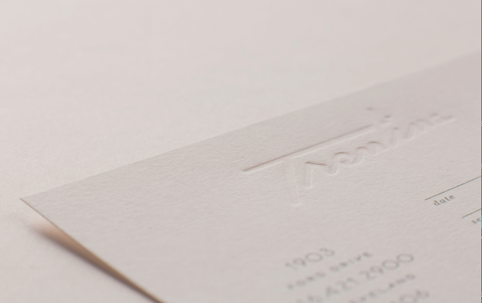 Menu design and branding for Chef Jonathan Sawyer's restaurant Trentina by the studio of Christine Wisnieski. 