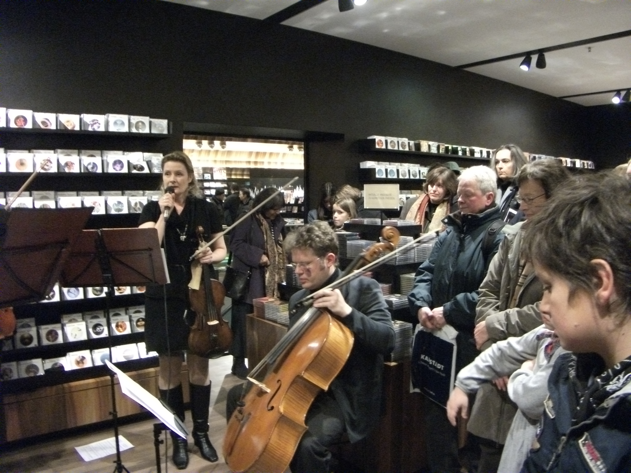 CD Showcase at Ludwig Beck München