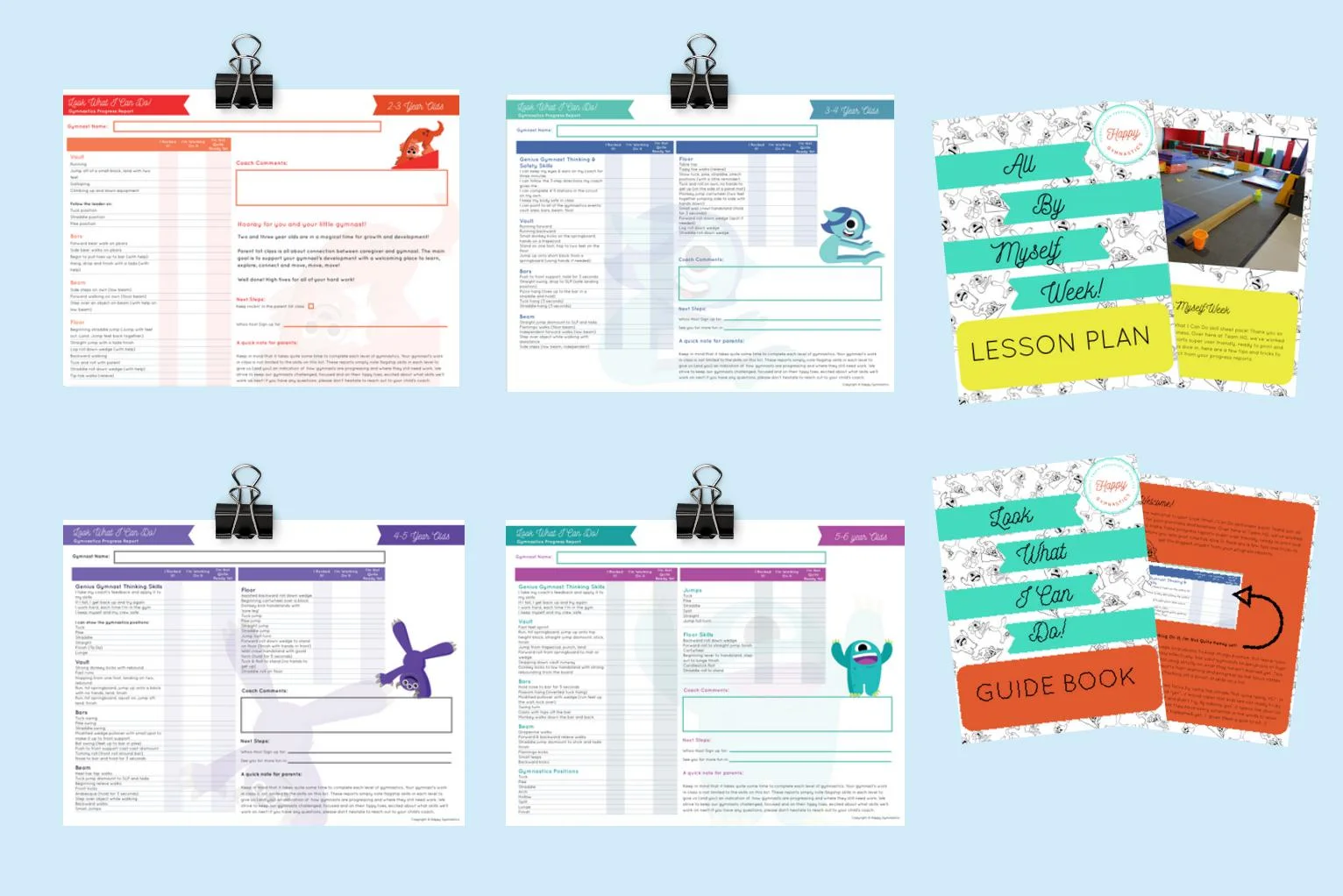 Look What I Can Do Preschool Skill Sheets