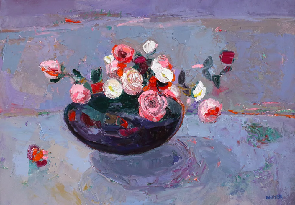  Title: Modern Romance Size: 26 x 36 cm Medium: Oil on canvas SOLD 