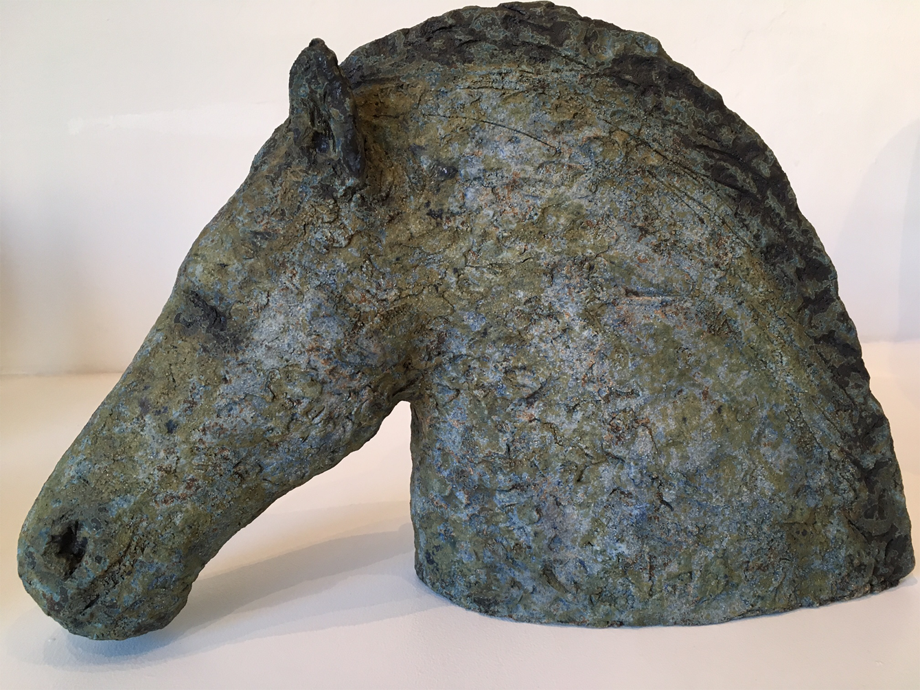  Title: Horse Head Medium: Ceramic Stoneware 