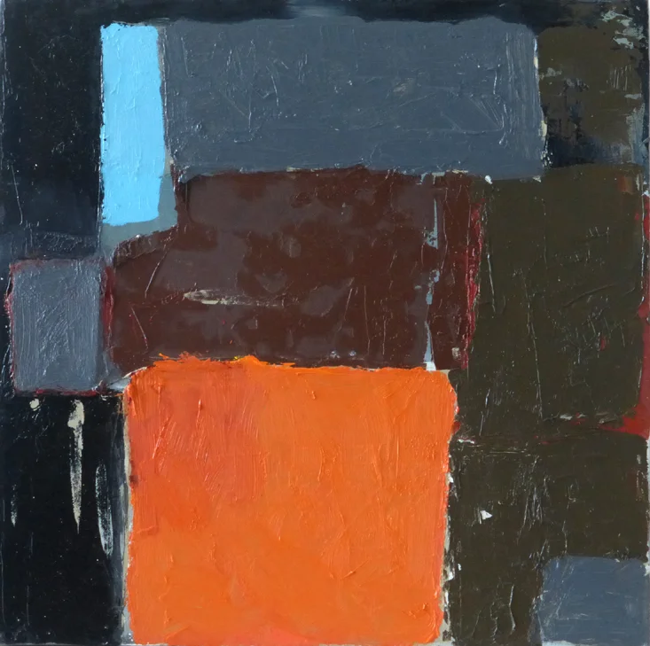  Title: Harvest Size: 30 x 30 cm Medium: Oil, collage on canvas 