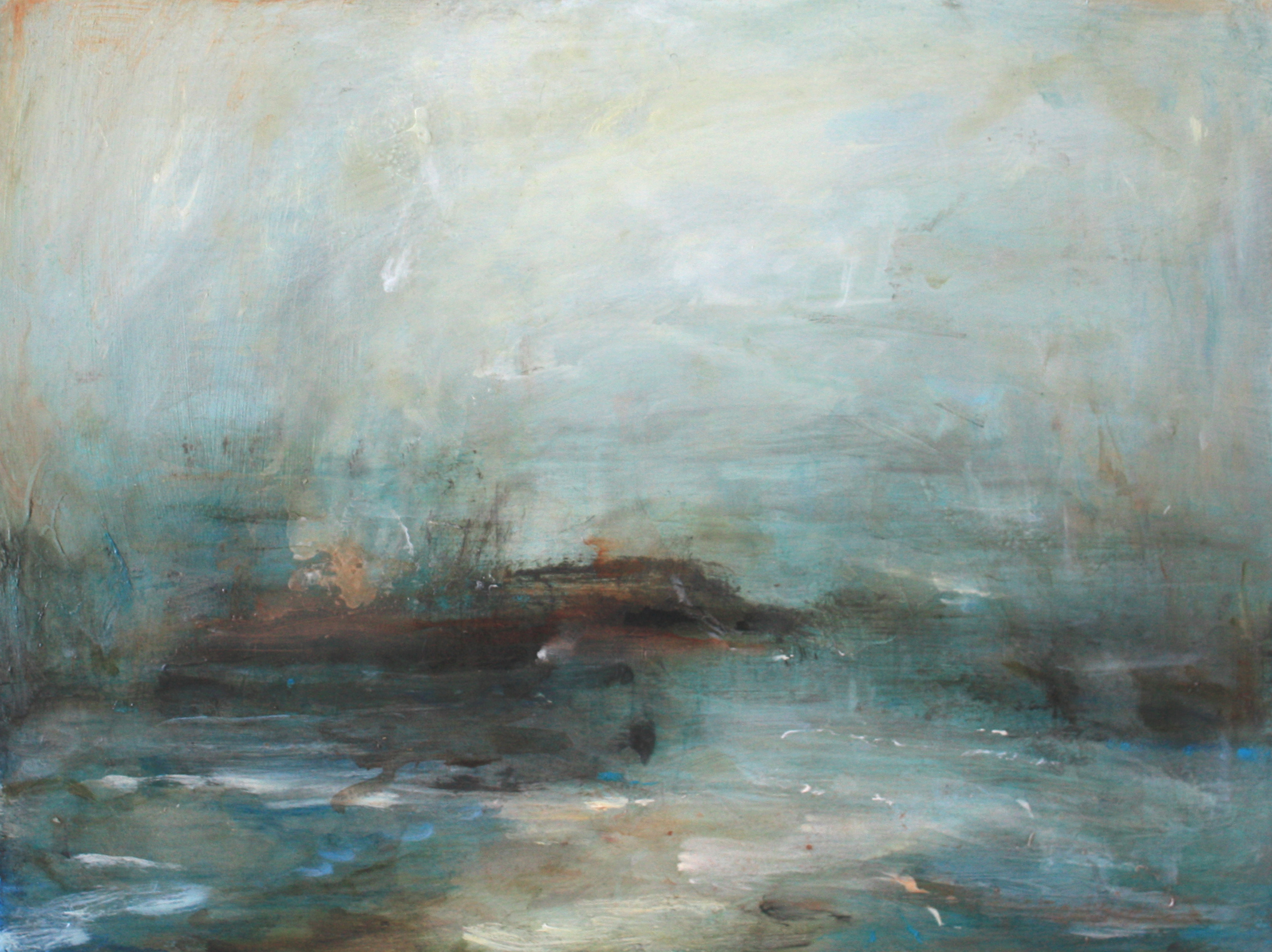  Title: Between Land and Sea Size: 23 x 31 cm Medium: Oil on panel Price: £1700 * Please contact the gallery for availability 
