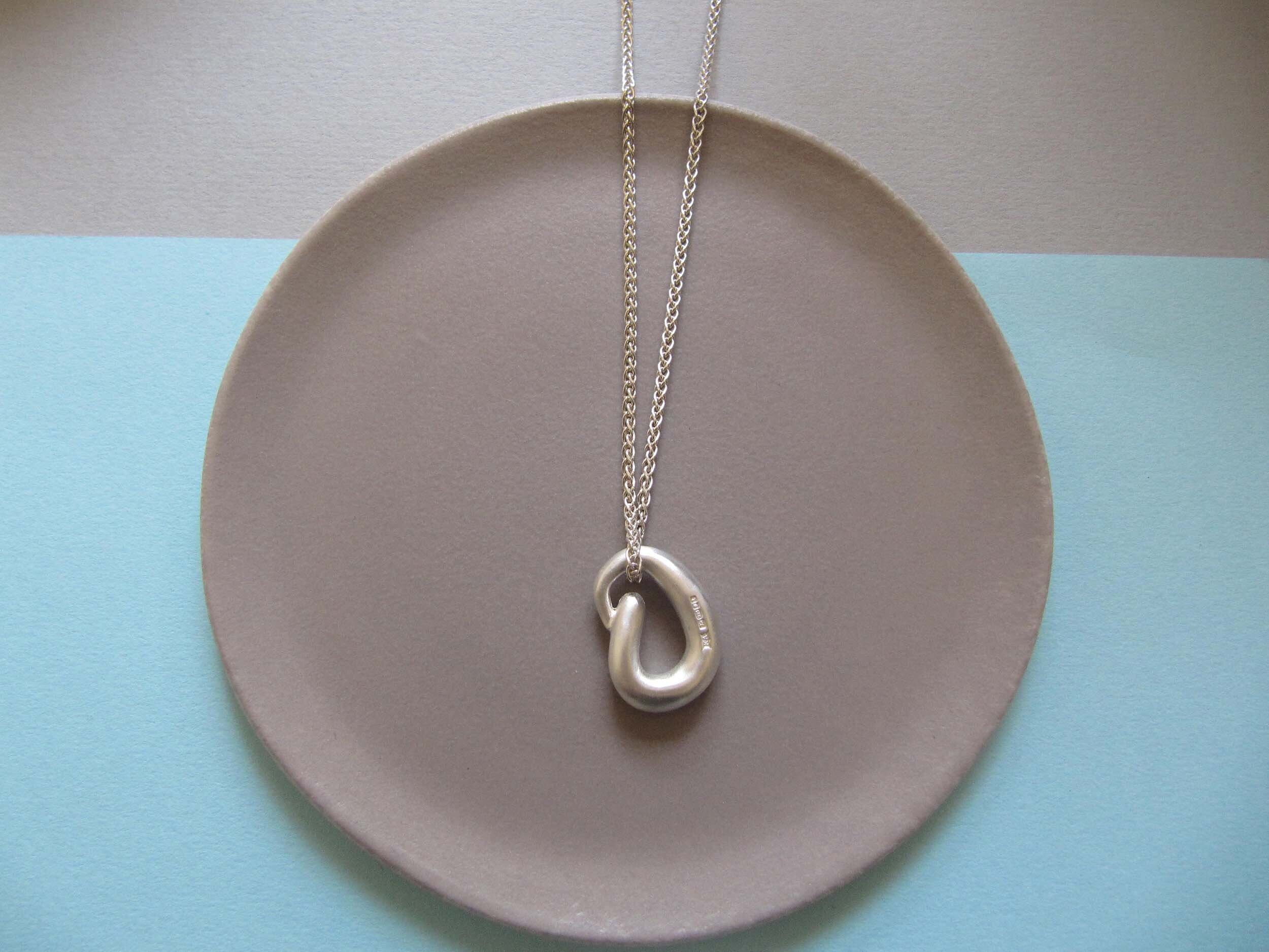  Title: Infinity Curve necklace  Medium: Silver  Price: £110 
