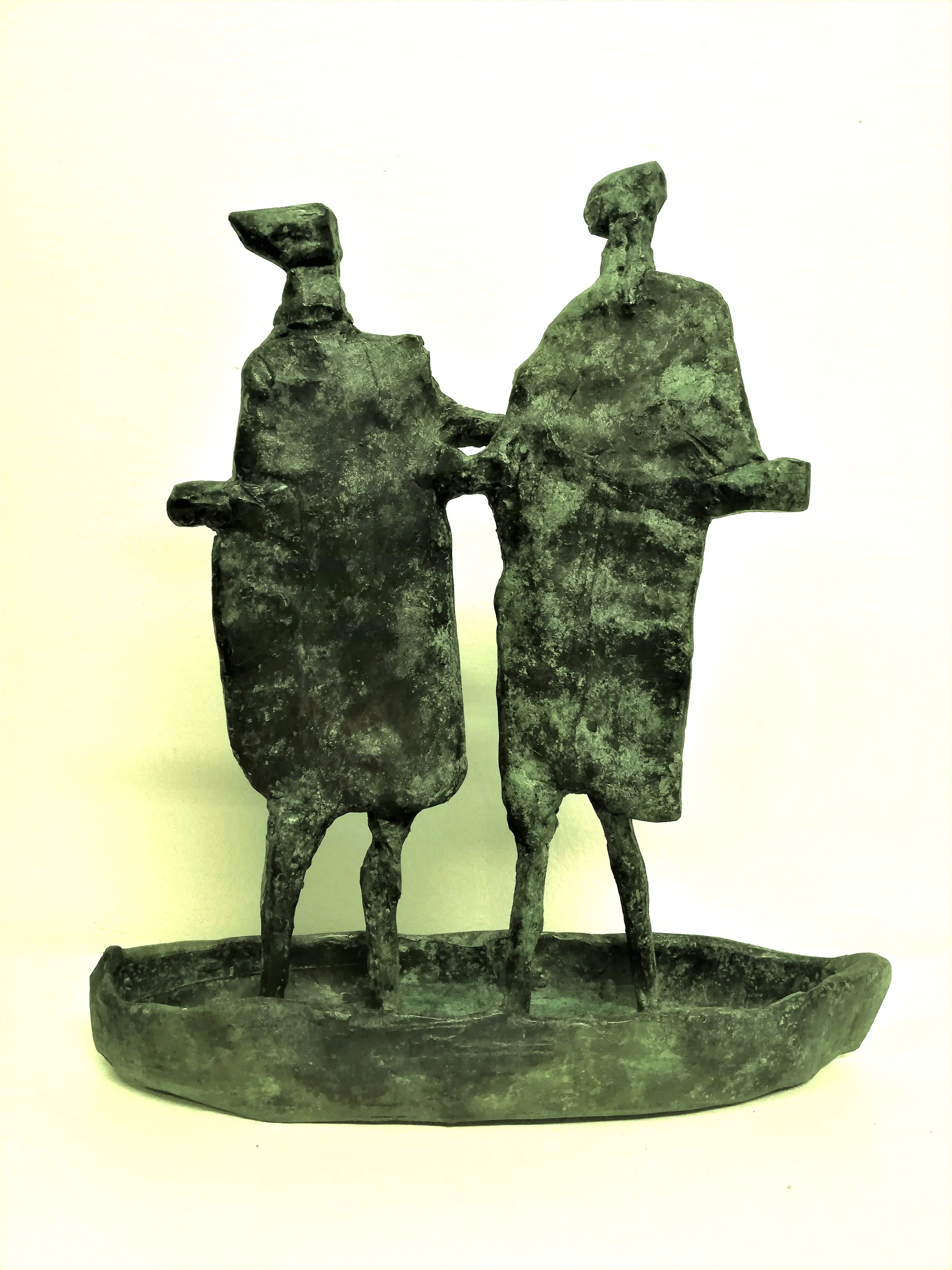  Title: The Crossing II Size: 31cm x 19cm x 8cm Medium: Bronze 